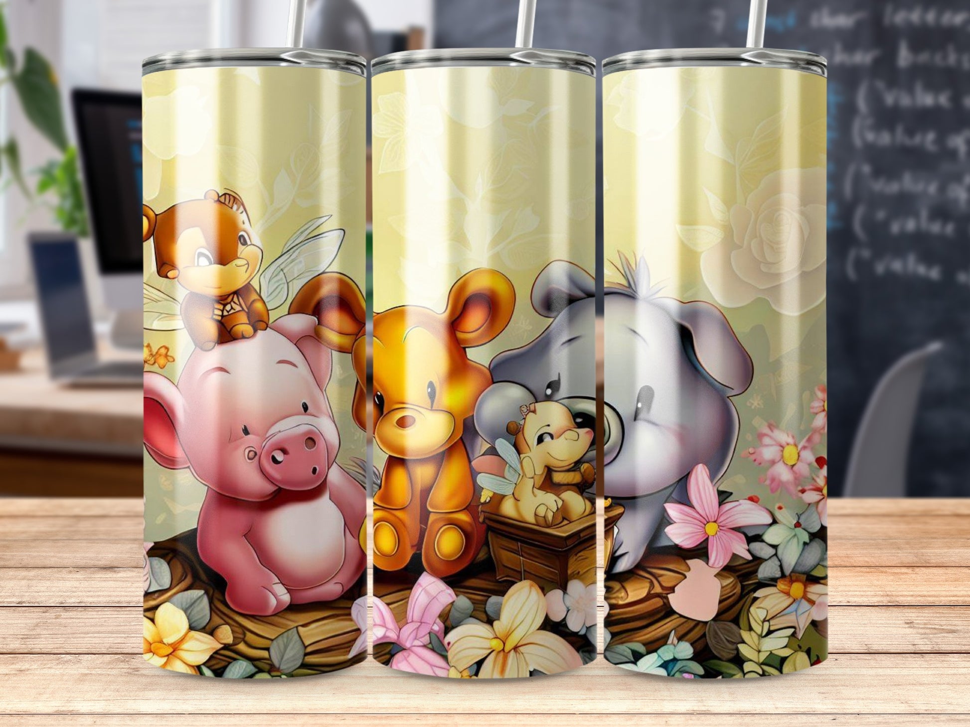 Adorable Forest Animals Illustration Drinkware