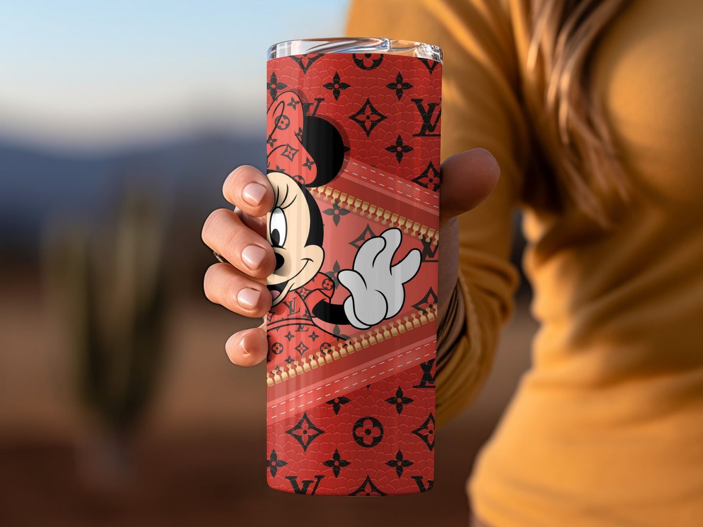 Minnie Mouse Themed Designer Insulated Tumbler