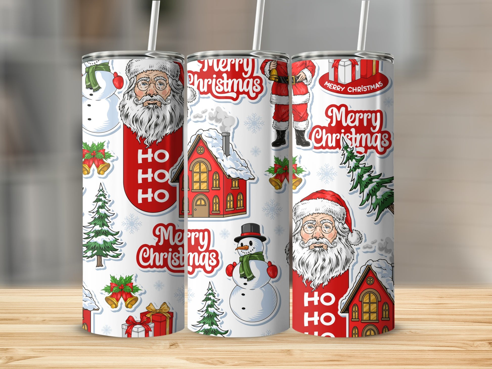 Merry Christmas Santa Claus Festive Tumbler product