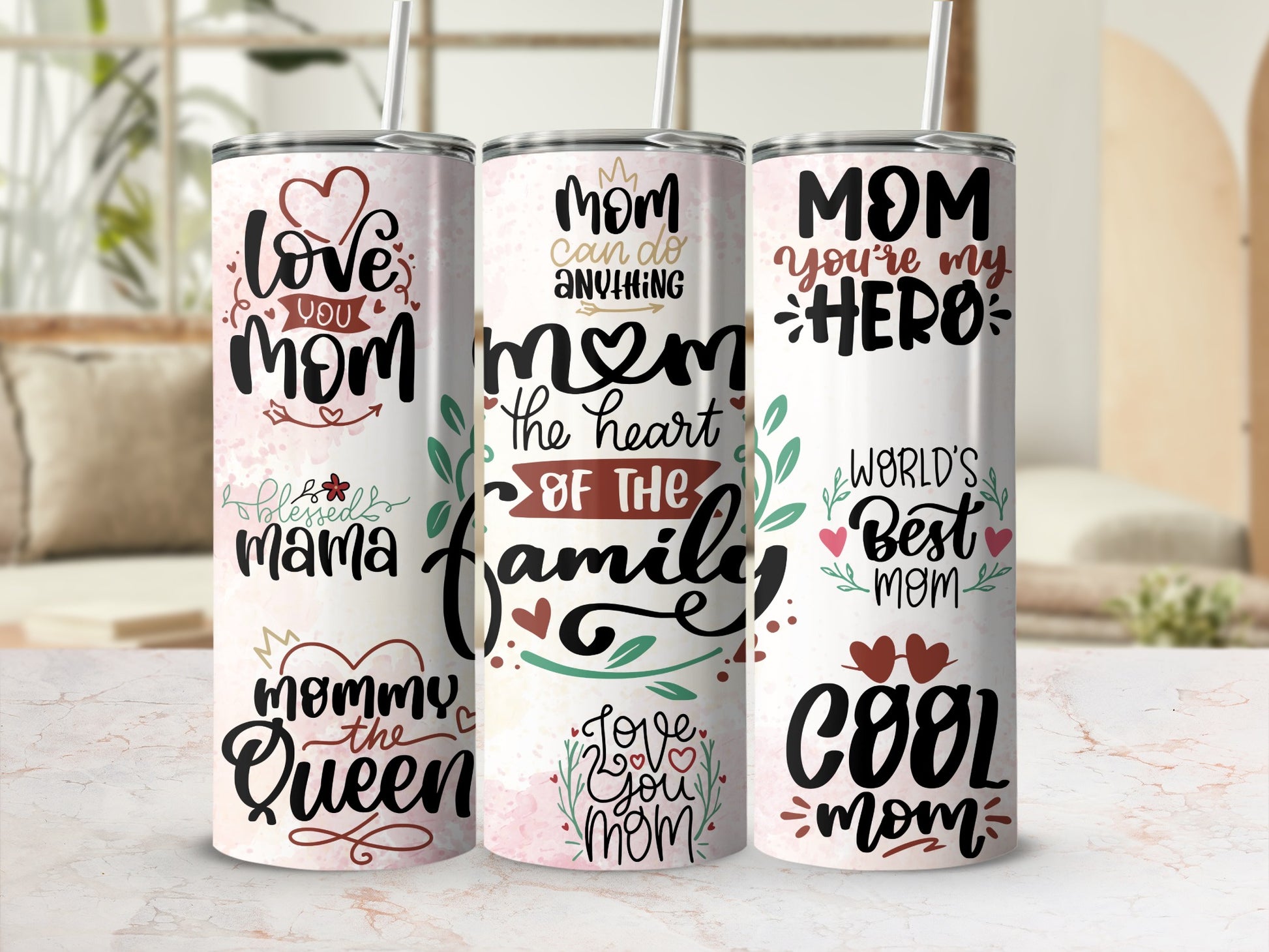 Decorative Mother Appreciation Tumbler Collection