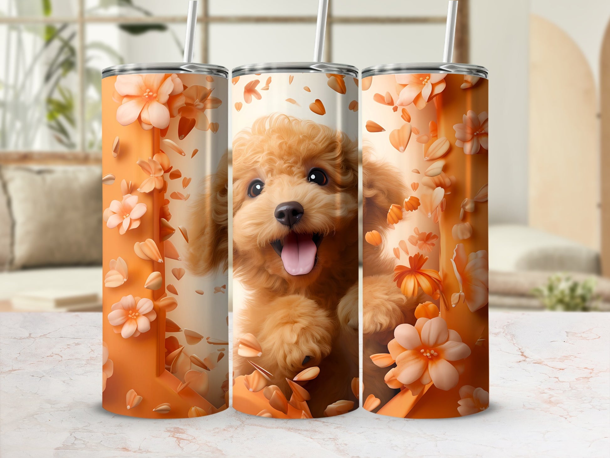 Adorable Poodle Puppy Orange Petals Flowers Design Tumbler product type
Poodle Puppy
Cute Dog
Orange Flowers
Floral Petals
Happy Puppy
Animal Design
Pet Lover Gift
Dog Mom
Dog Dad
Puppy Tumbler
Drinkware Gift
Insulated Tumbler
Custom Design
Unique Tumbler
Adorable Pet
Spring Blooms
Summer Vibes
Vibrant Colors
Poodle Art
Flower Pattern