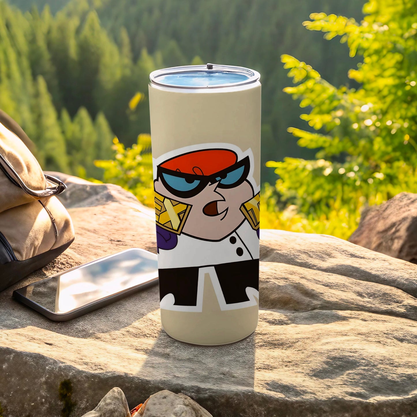 Dexter Laboratory Character Insulated Tumbler Flask