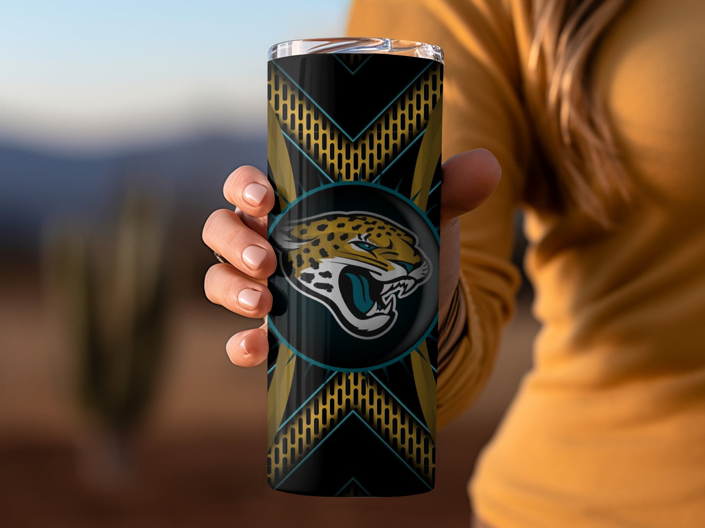 Jacksonville Jaguars NFL Football Team Logo Tumblers