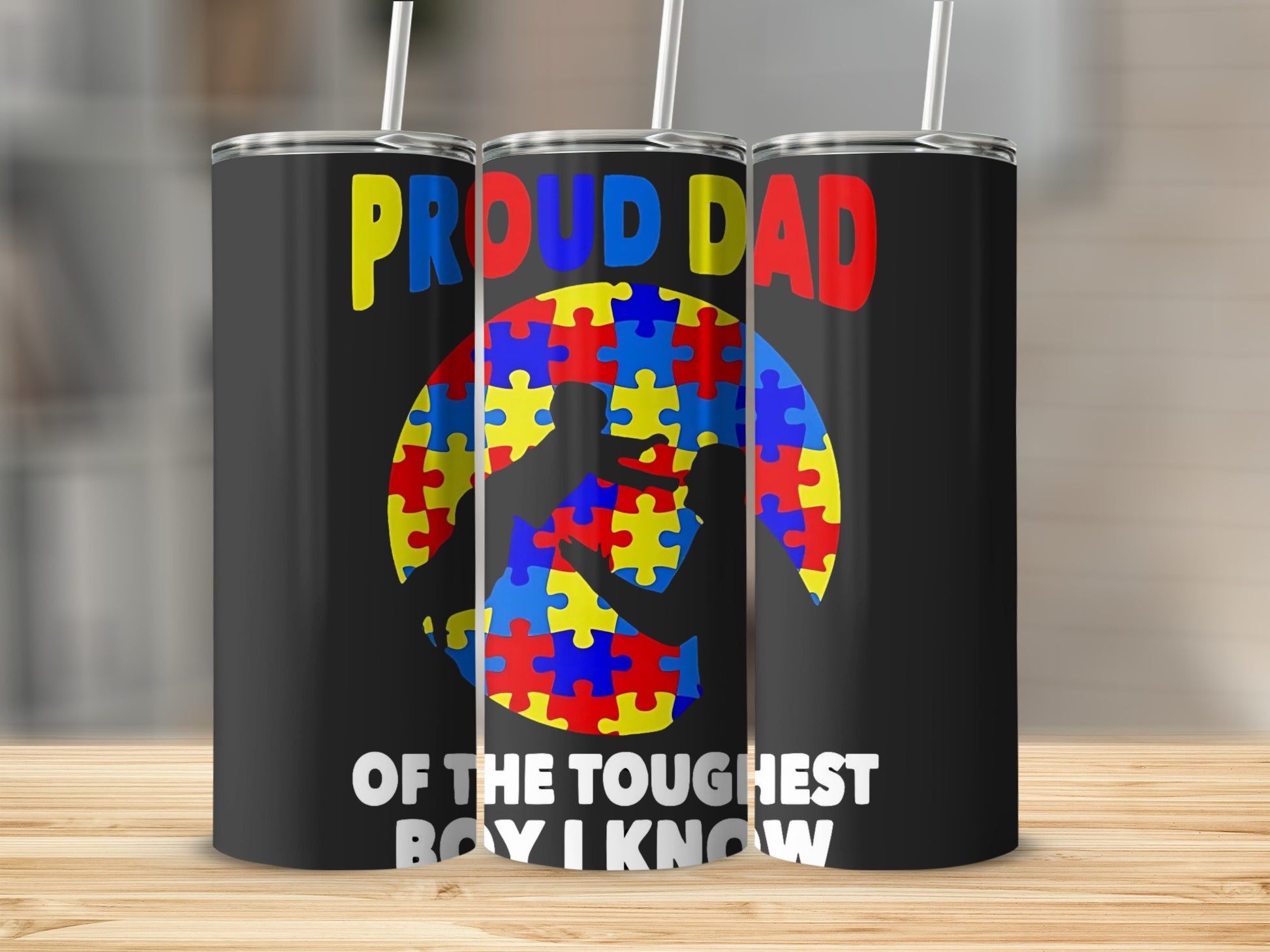 Proud Dad Of The Toughest Boy I Know Tumbler