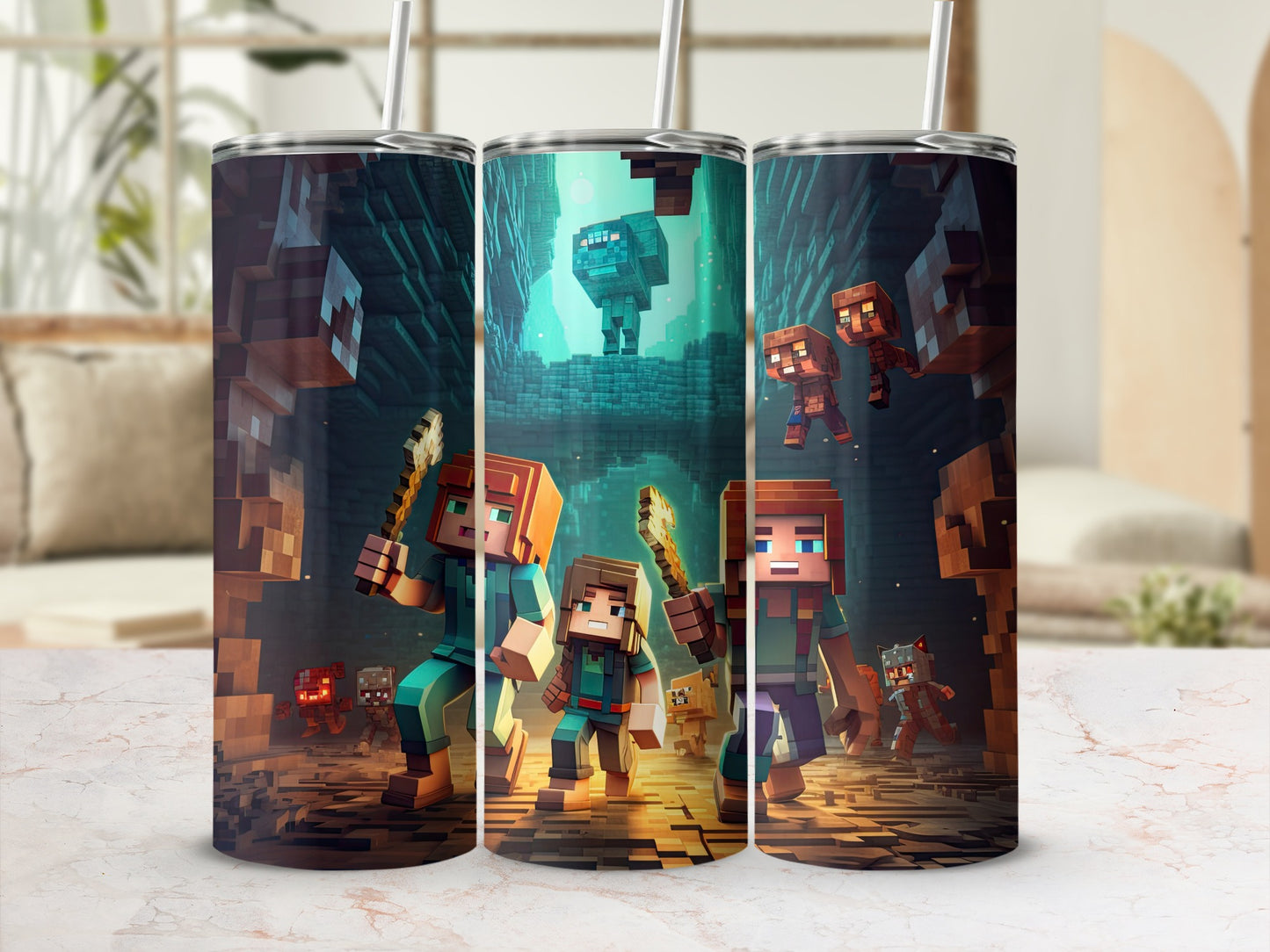Adventure Survival Game Scene Insulated Tumbler Cup