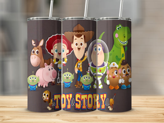 Toy Story Characters Design Tumbler Cup