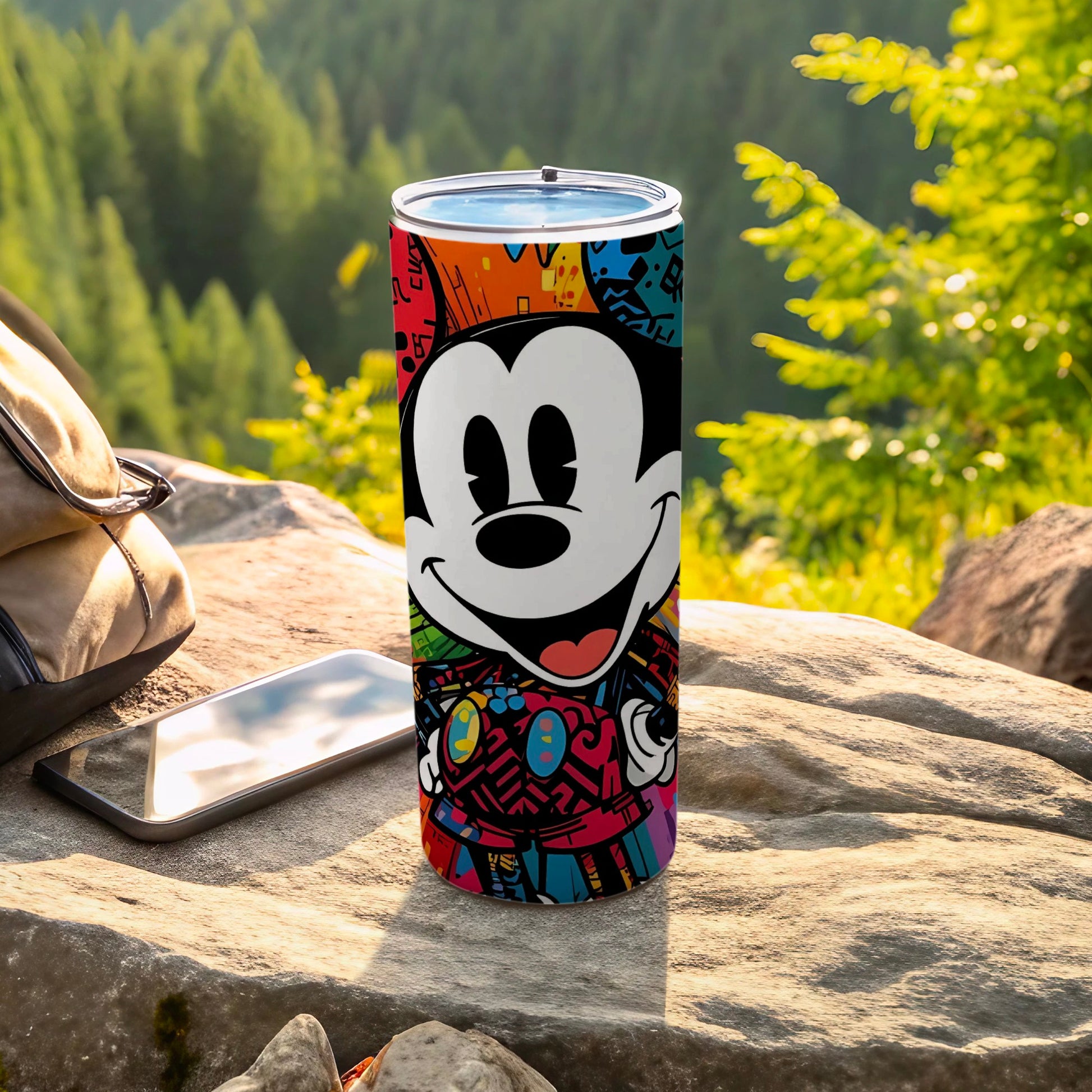 Colorful Large Cartoon Character Insulated Drink Tumbler