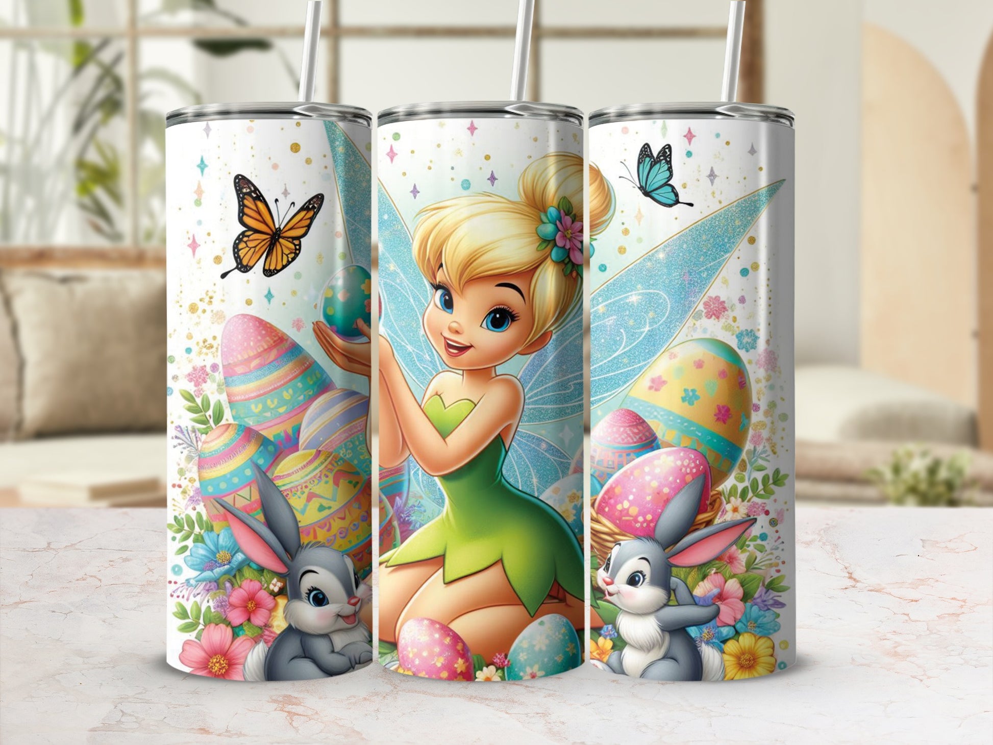 Tinker Bell Easter Bunnies Eggs Butterflies product type