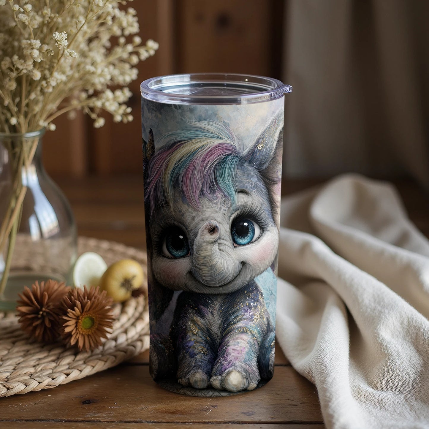 Adorable Unicorn-Themed Tumbler for Your Drinks