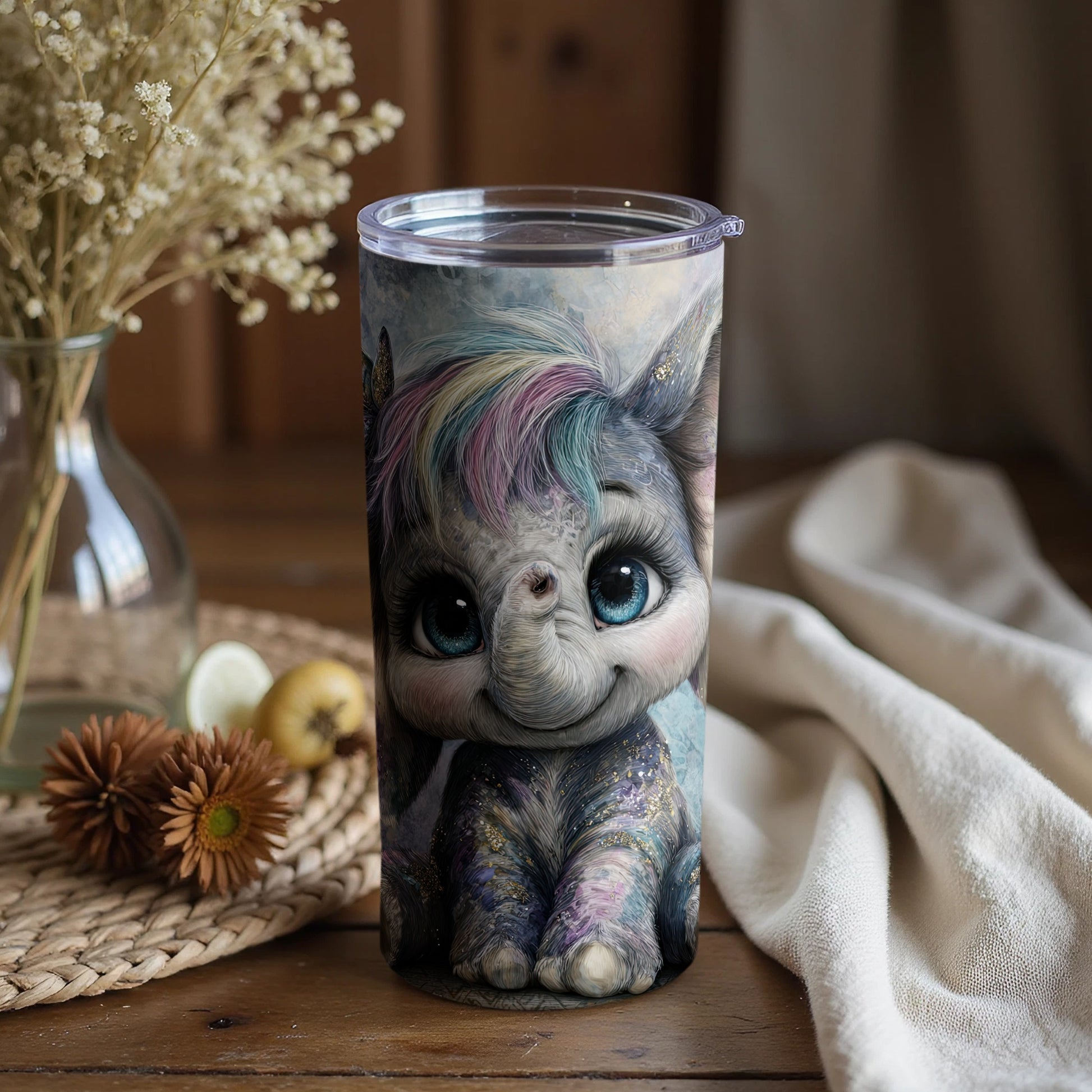 Adorable Unicorn-Themed Tumbler for Your Drinks
