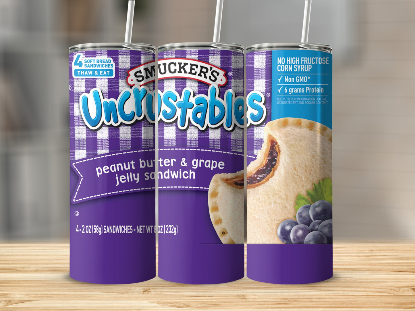 Smuckers Uncrustables Peanut Butter & Grape Jelly Sandwich product type