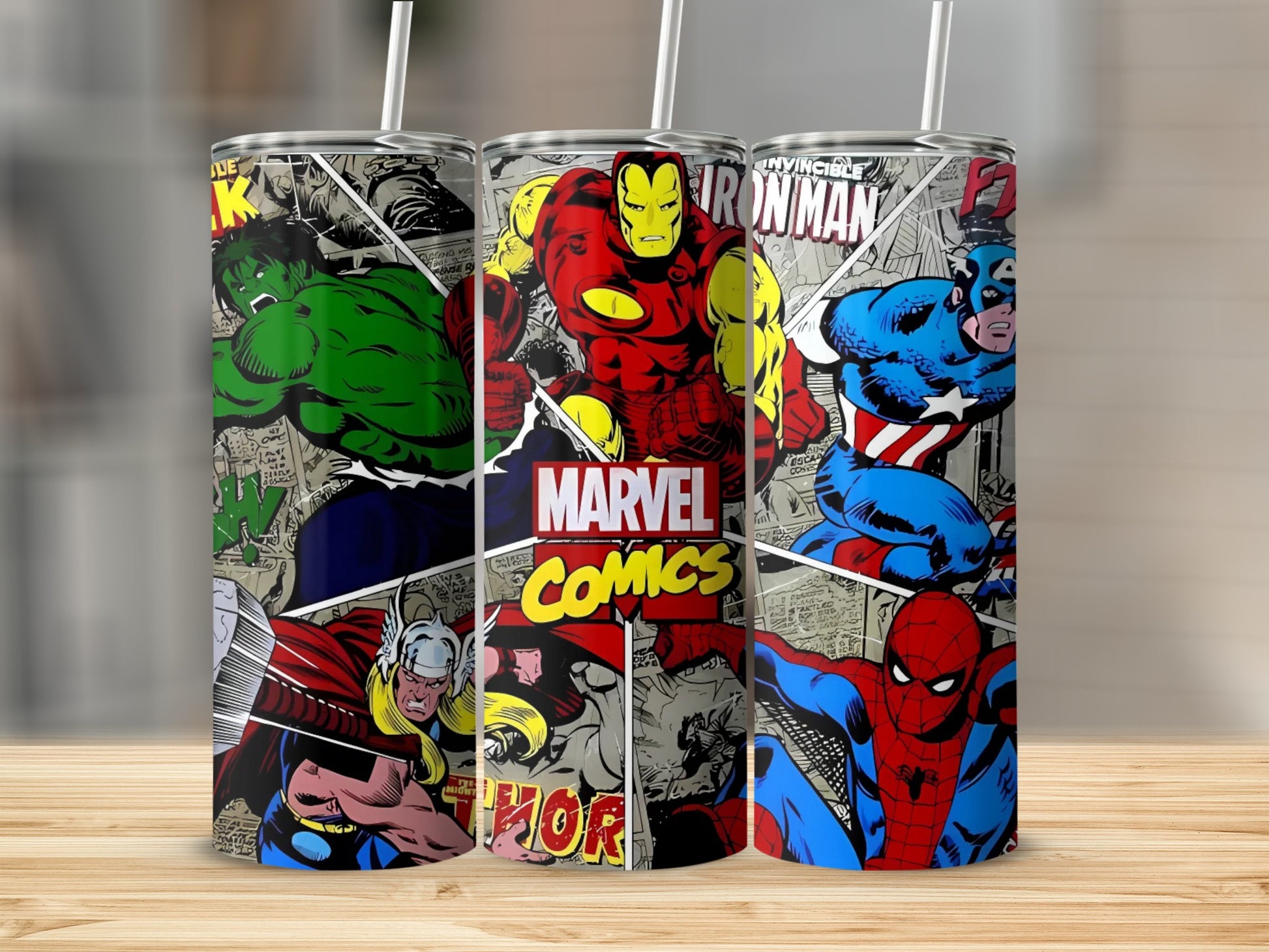 Marvel Comics Character Tumbler Cup 20oz product