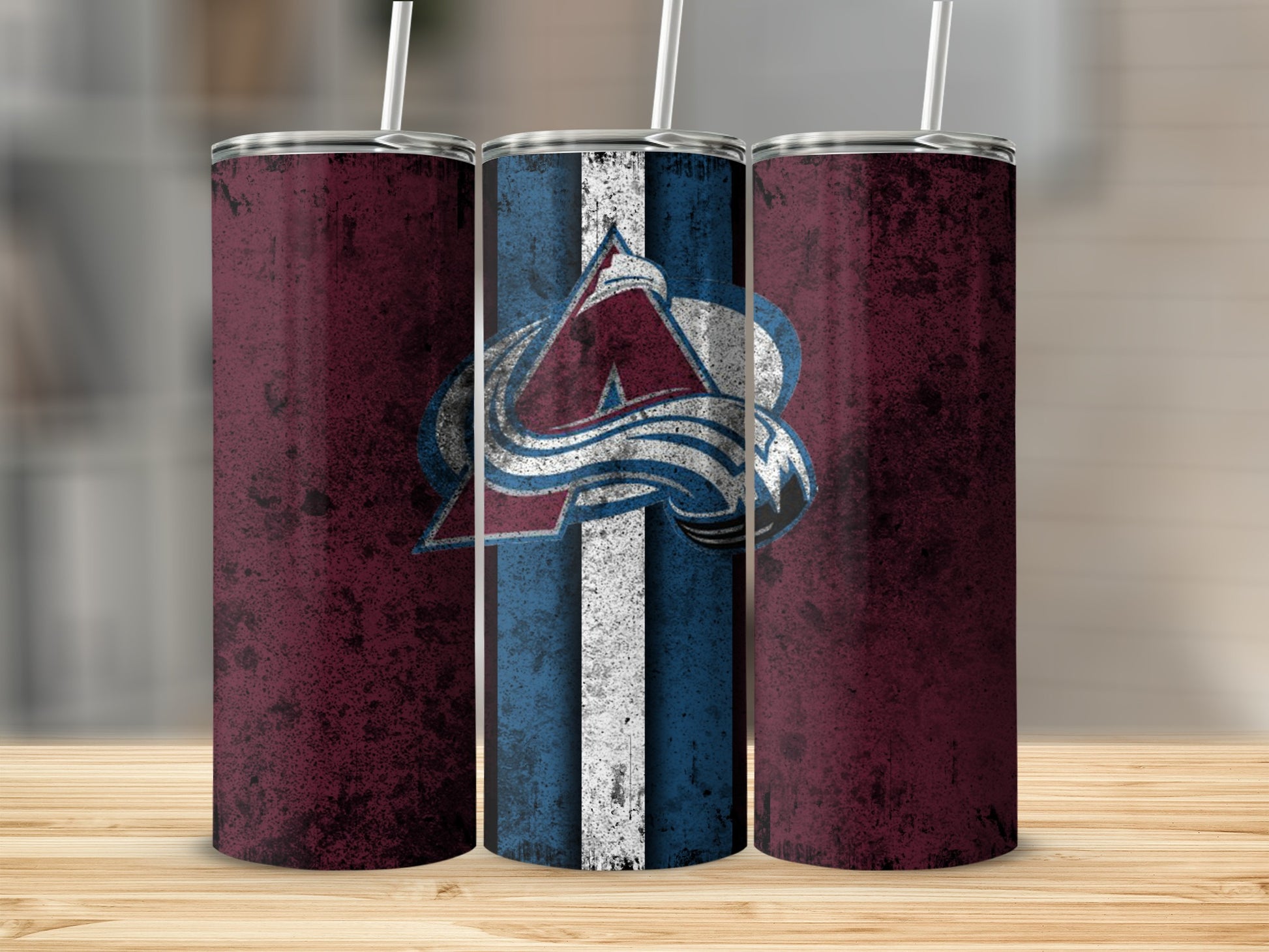 Vintage Colorado Avalanche Tumbler Design for Fans