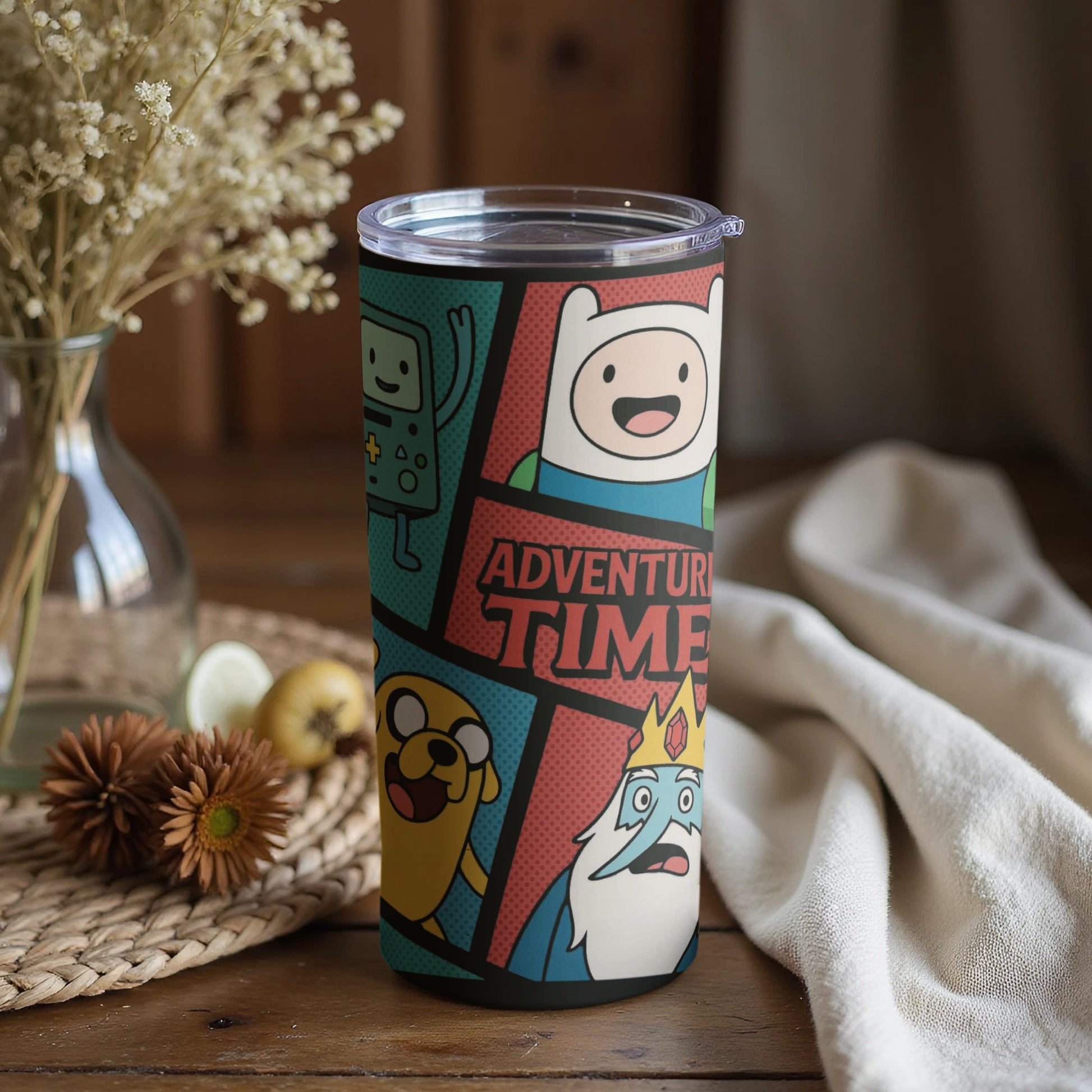 Adventure Time Cartoon Characters Tumbler Cup