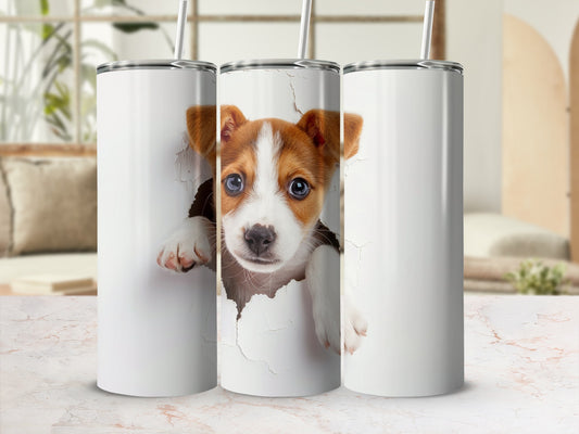 Adorable Puppy Emerging Crack Design Charming product type
Puppy, Dog, Cute puppy, Animal design, Pet lover, Jack Russell, Emerging dog, Crack effect, Unique design, Adorable pet, Happy pup, Playful animal, Sweet puppy, Canine art, Furry friend, Little dog, New design, Surprise dog, Peeking puppy, Tumbler design