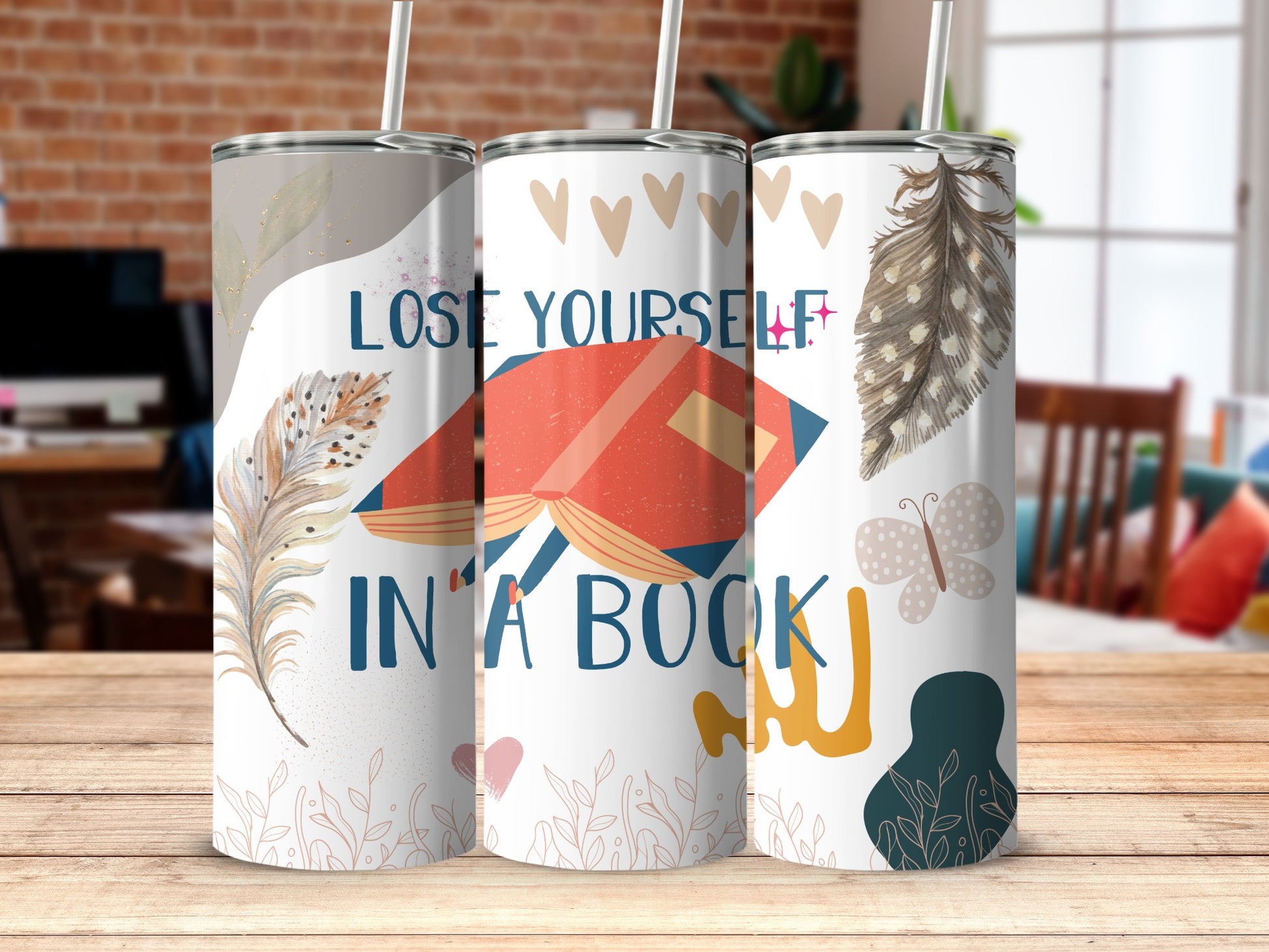 Lose Yourself In A Book Tumbler