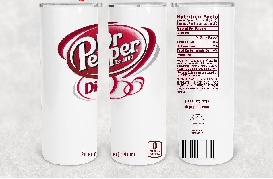 Diet Dr. Pepper Tumbler