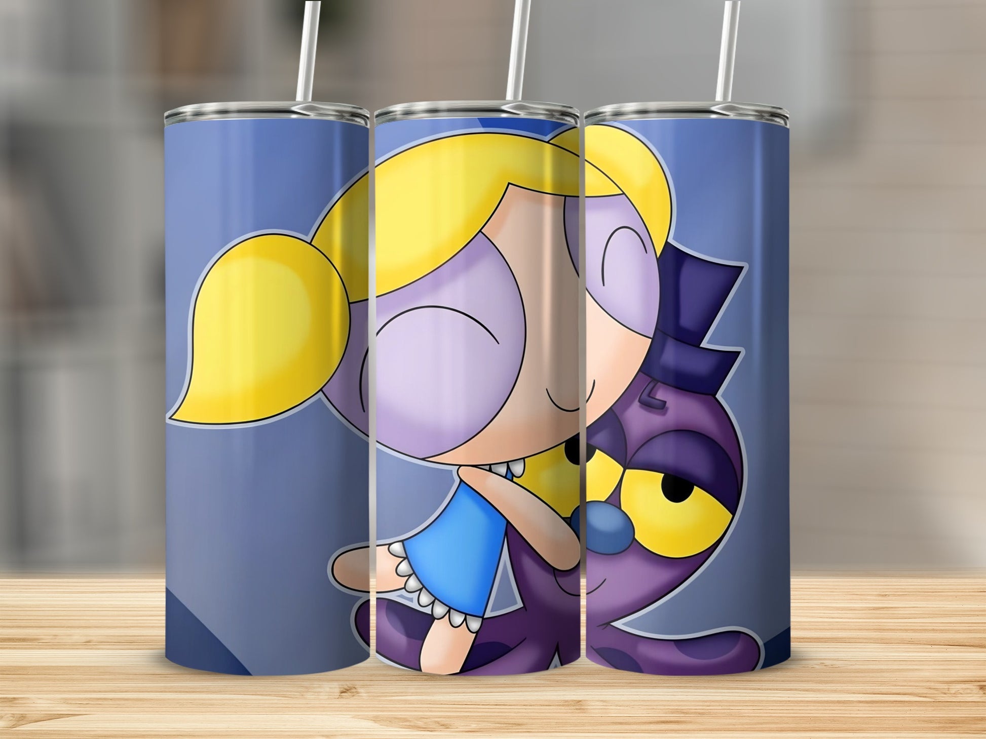 Cute Cartoon Character Stainless Steel Tumbler