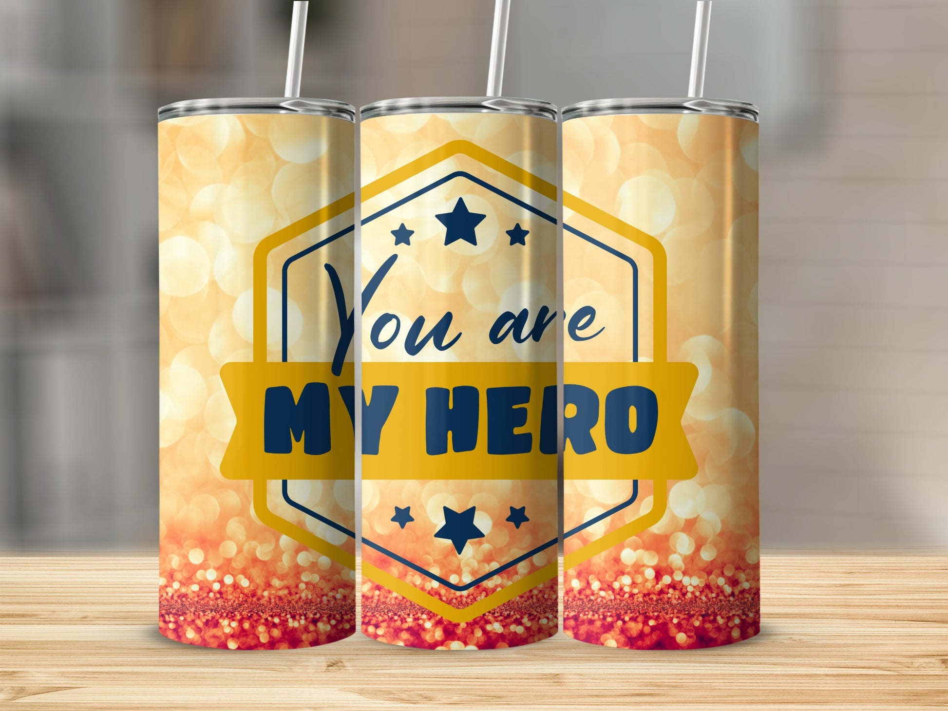 You Are My Hero Inspirational Tumbler Product