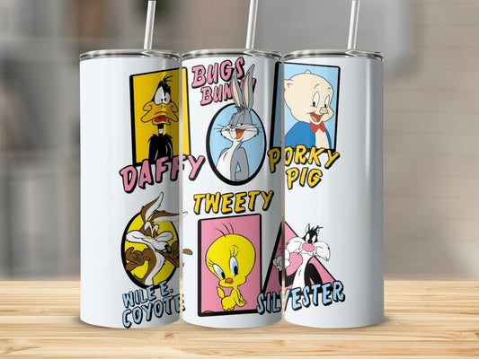 Looney Tunes Characters Tumbler Bugs Bunny Porky Pig Product