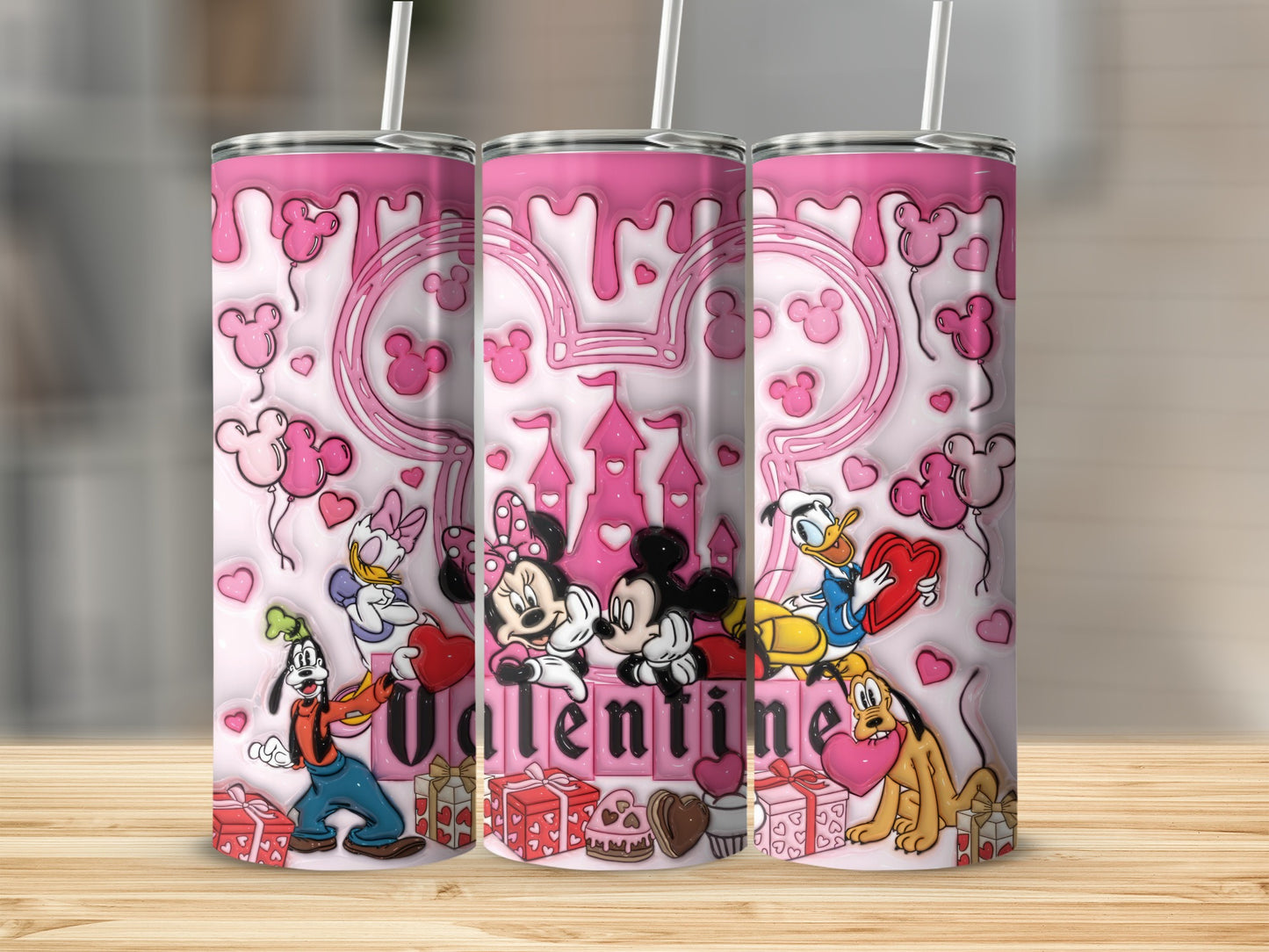 Valentine Themed Character Tumbler for Special Gifting