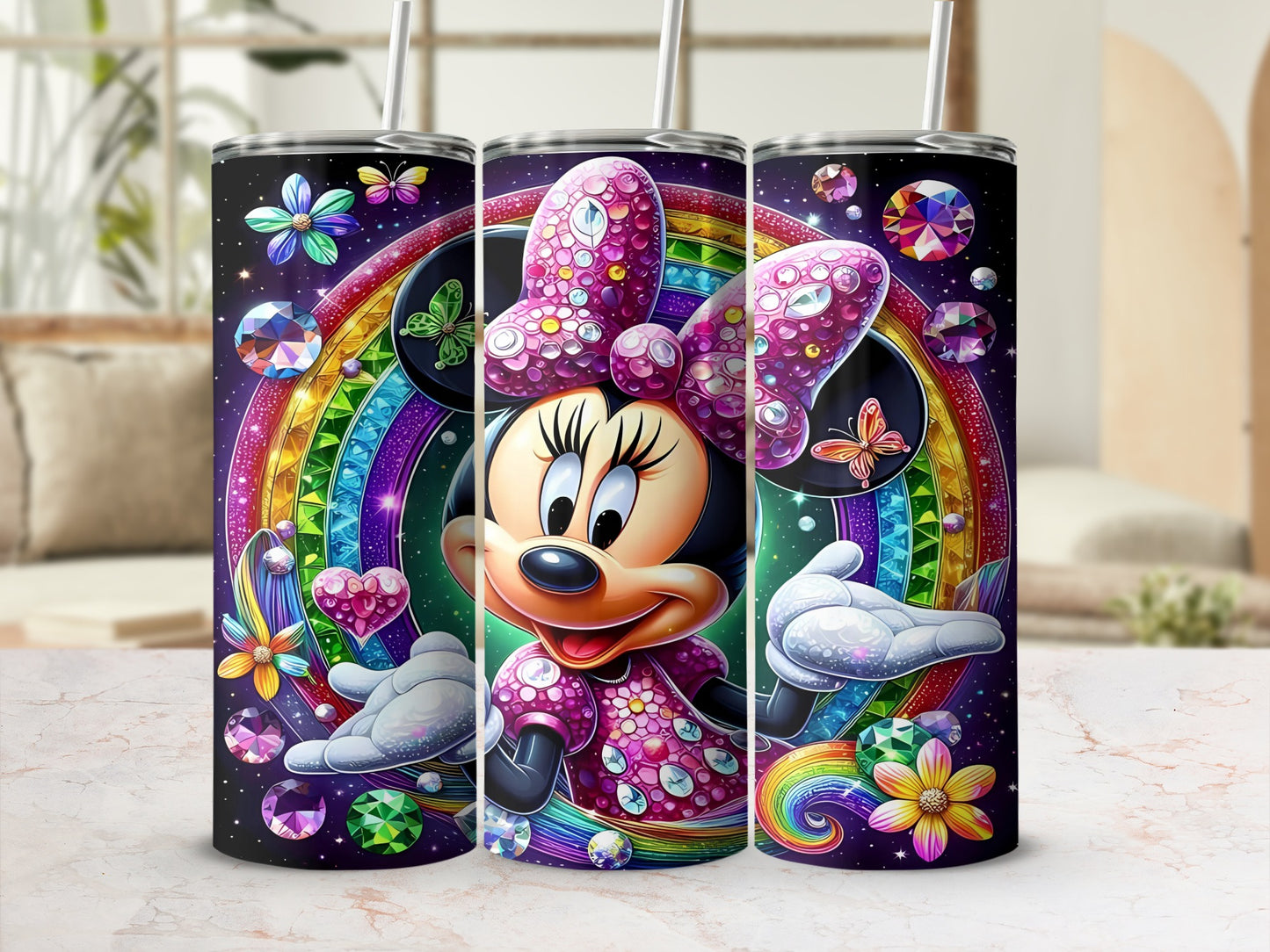 Colorful Cartoon Character Design Tumbler Product
