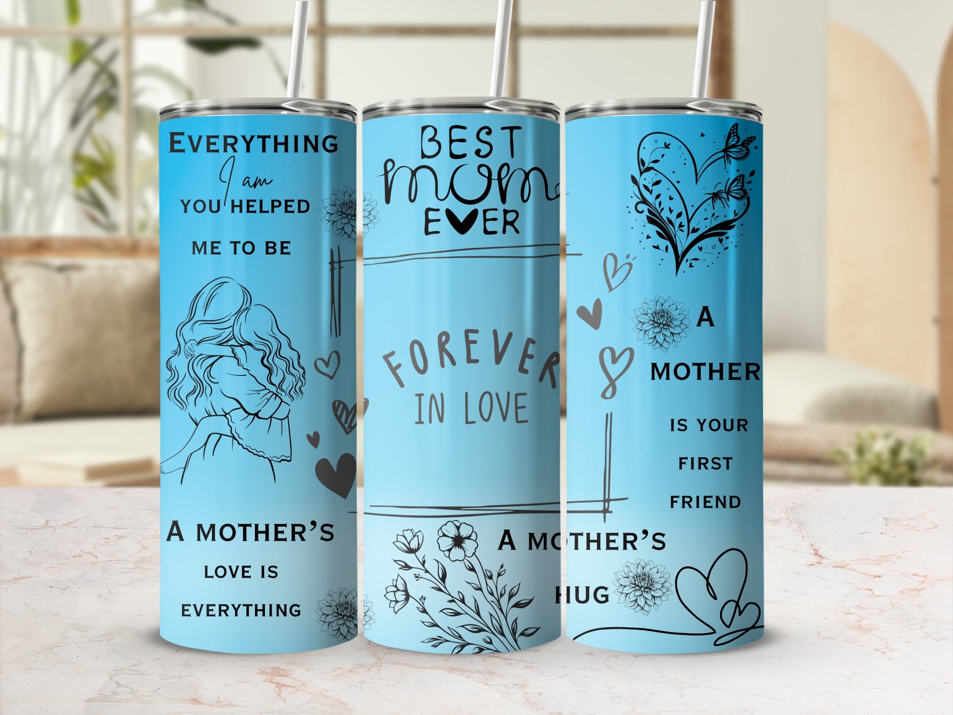 Best Mom Ever Forever in Love Mother's Day Gift