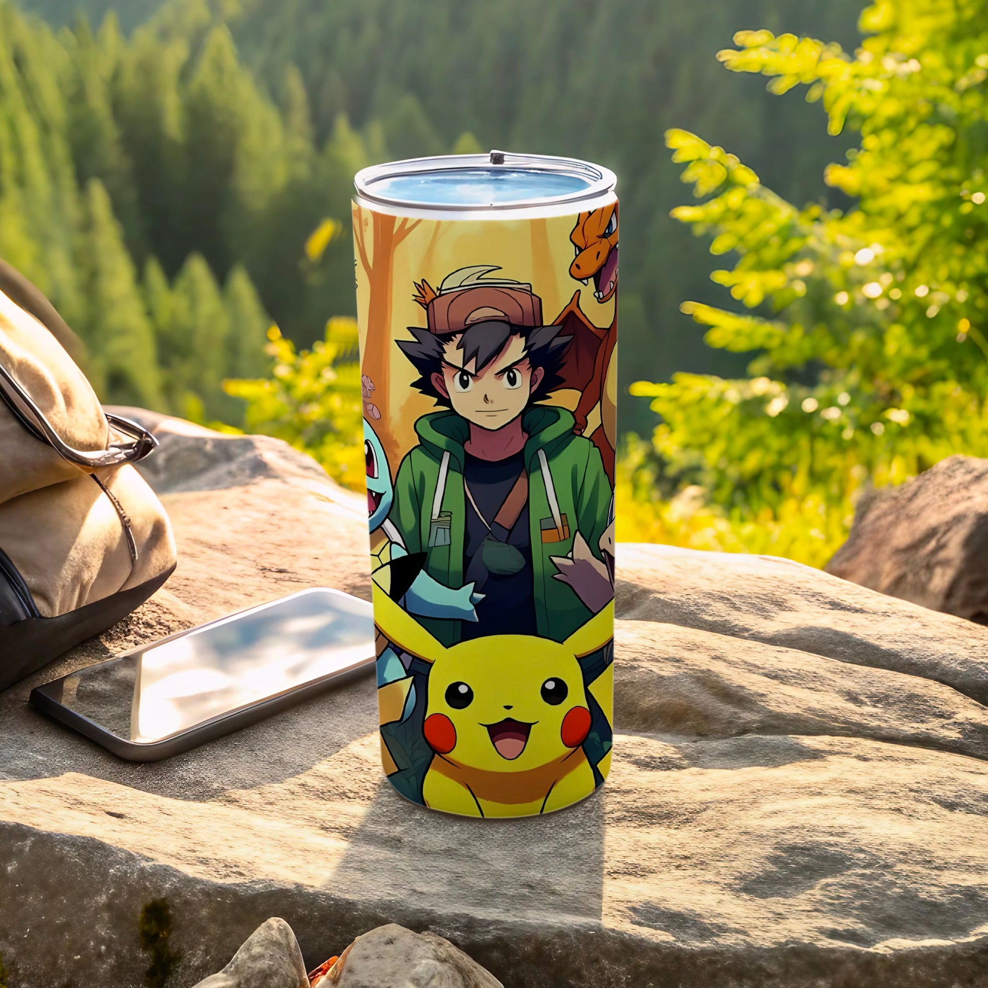 Pikachu and Friends Character Design Tumbler Cup