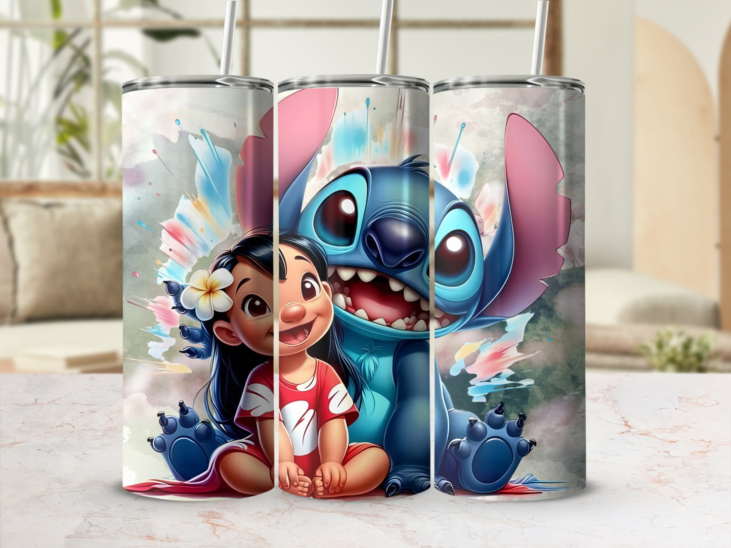 Adorable Cartoon Character Themed Tumbler for Fans
