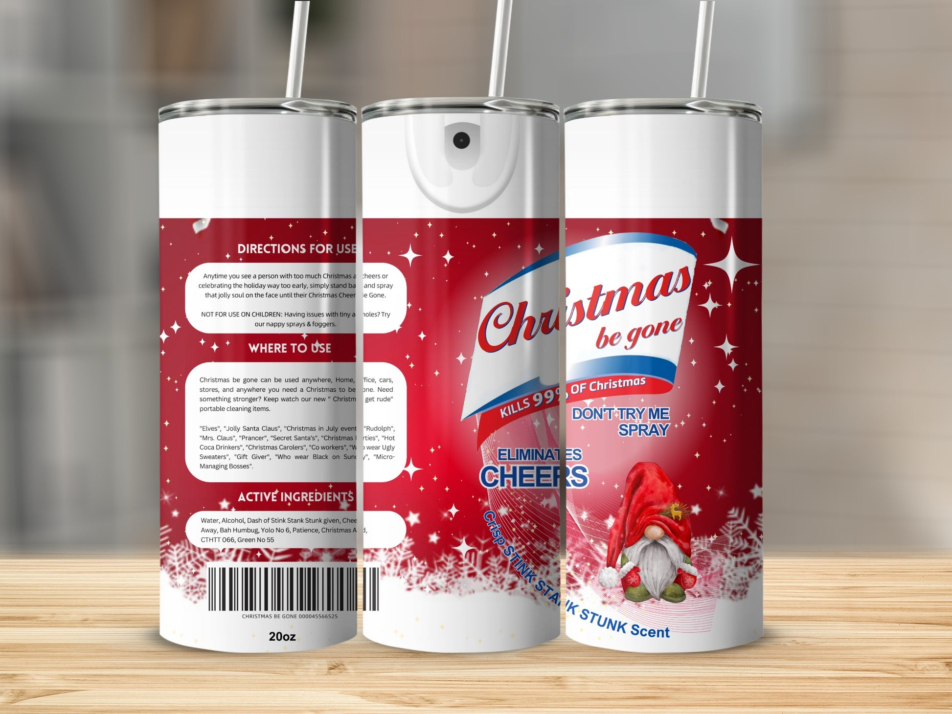 Christmas Be Gone Eliminates Cheer Spray 20oz