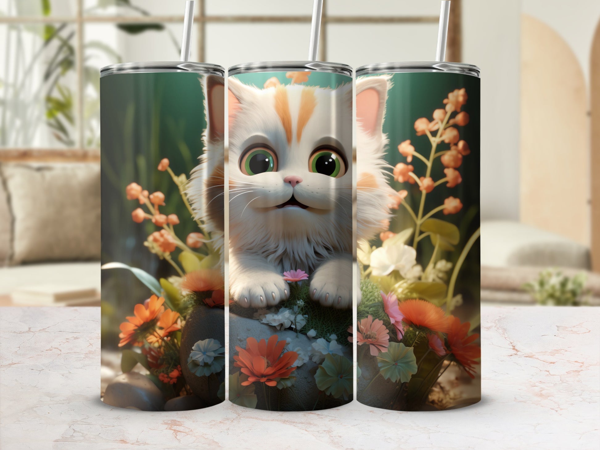 Cute big eyed cat flowers garden tumbler product type
Cat Tumbler, Cute Cat Cup, Kitten Design, Floral Tumbler, Garden Scene, Animal Lover Gift, Big Eyed Cat, Cartoon Feline, Flower Art, Nature Drinkware, Adorable Cat, Pet Themed, Summer Tumbler, Spring Design, Colorful Flowers, Unique Tumbler, Beverage Holder, Gift Idea, Aesthetic Cup, Happy Cat Design