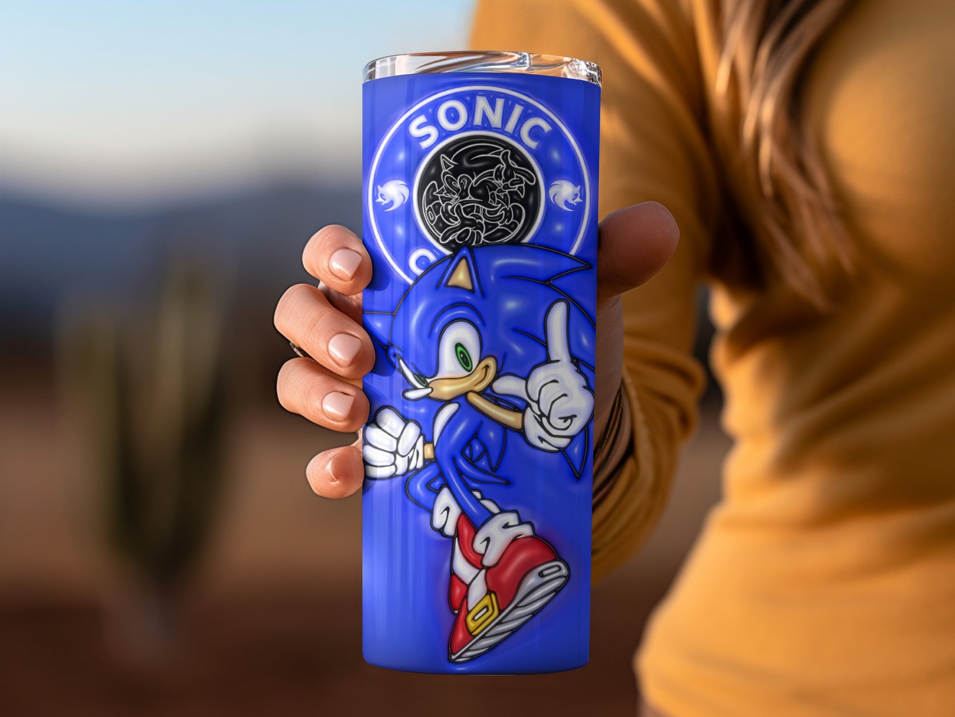 Sonic the Hedgehog Insulated Travel Mug Gift Item