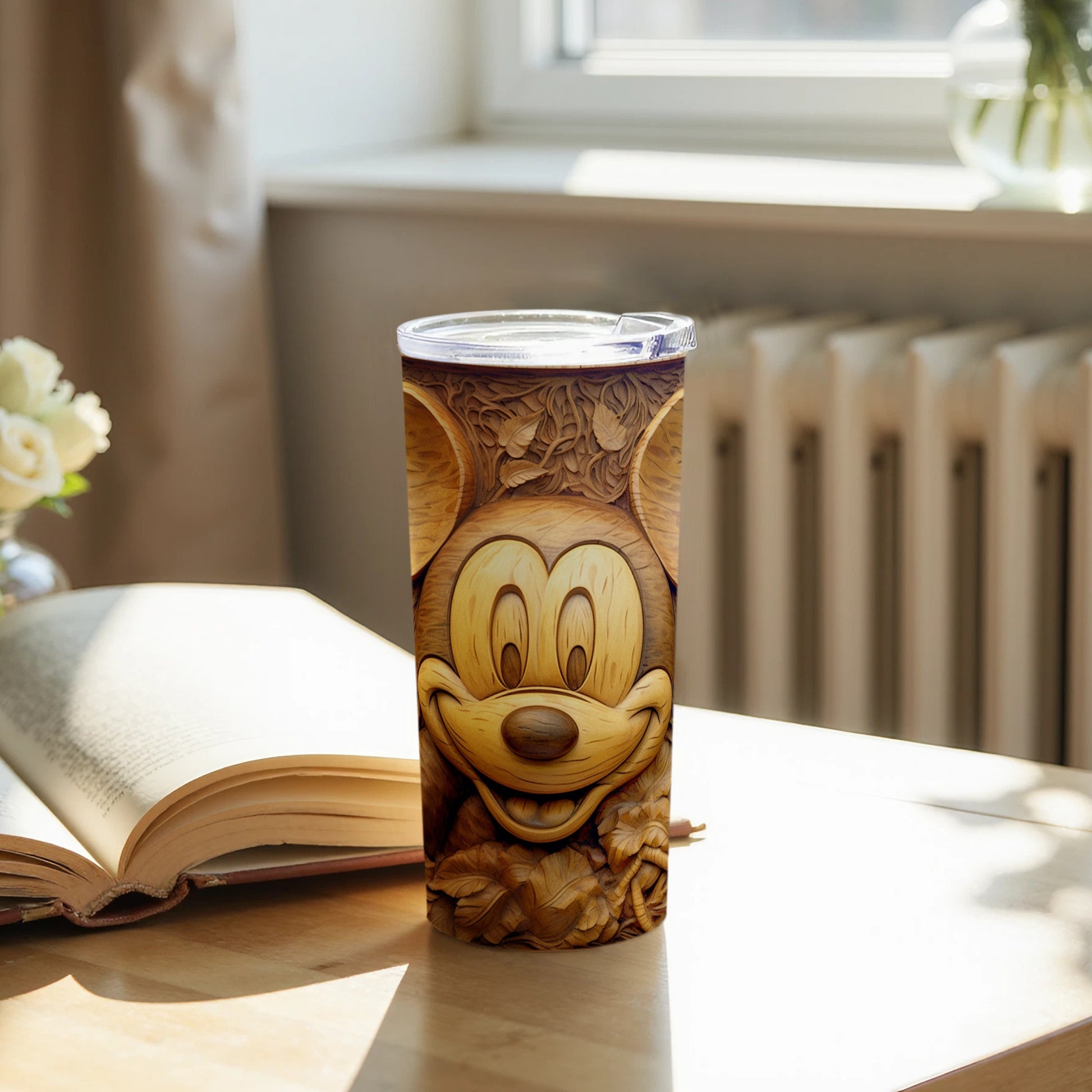 Whimsical Cartoon Character Insulated Tumbler