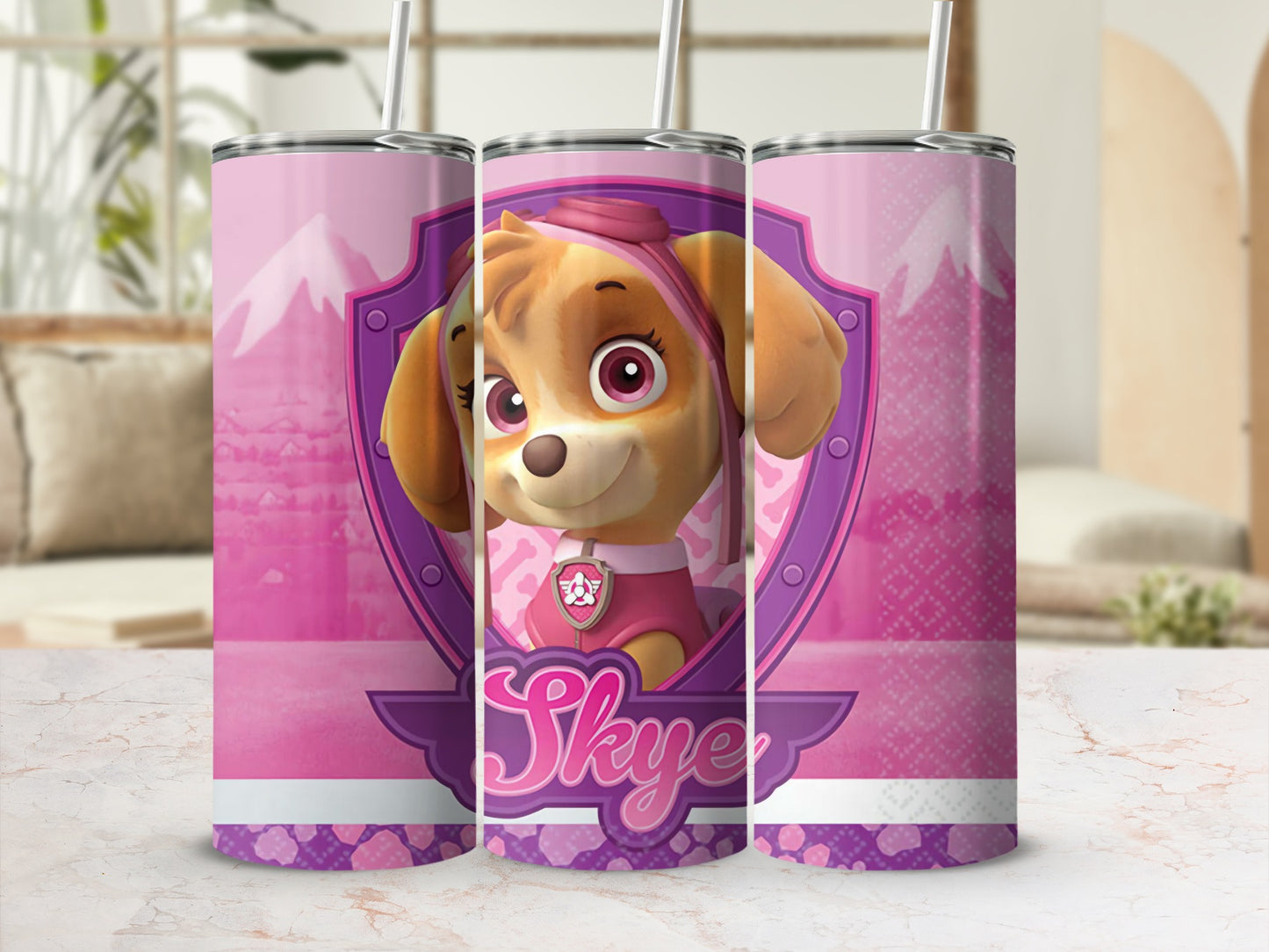 Skye Character Design Insulated Tumbler for Kids