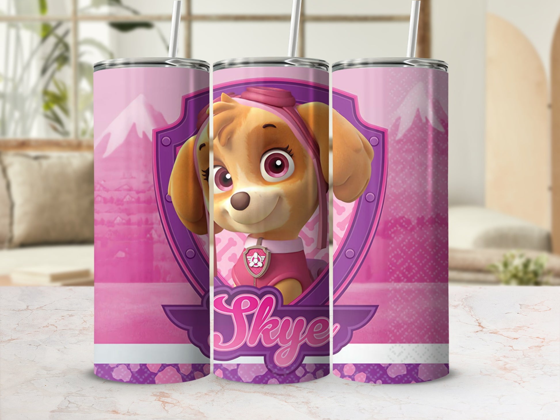 Skye Character Design Insulated Tumbler for Kids