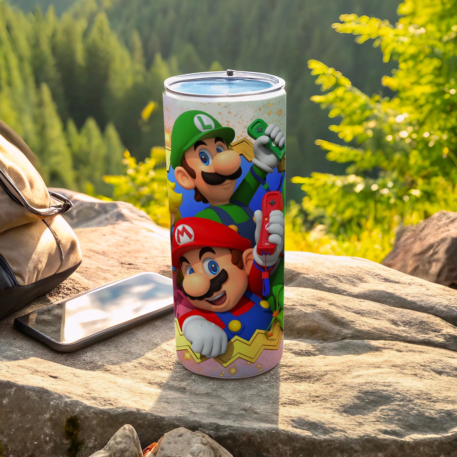 Colorful Adventure Tumbler with Popular Characters