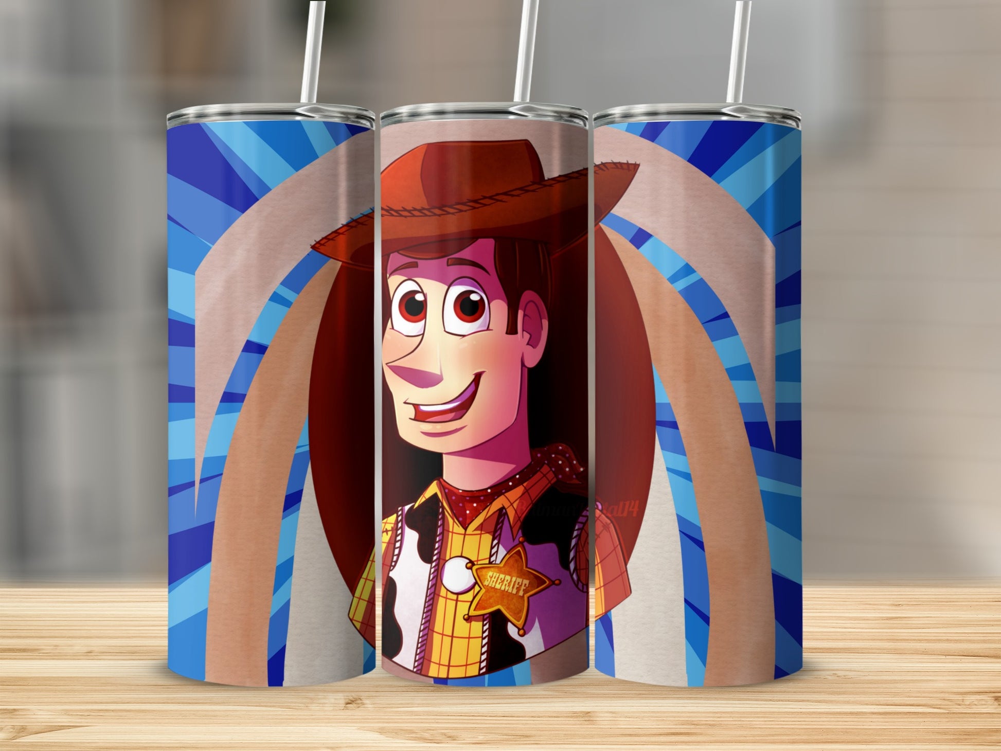 Sheriff Character Themed Insulated Tumbler Cup Collectible