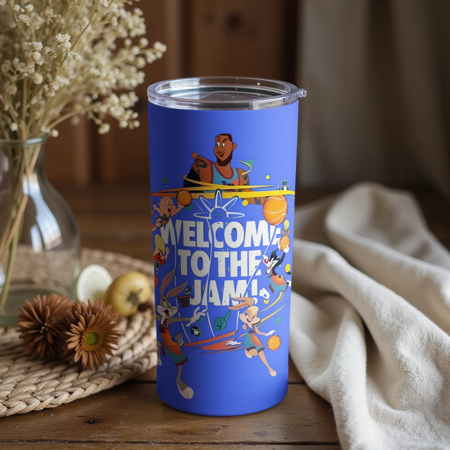 Welcome to the Jam themed insulated tumbler