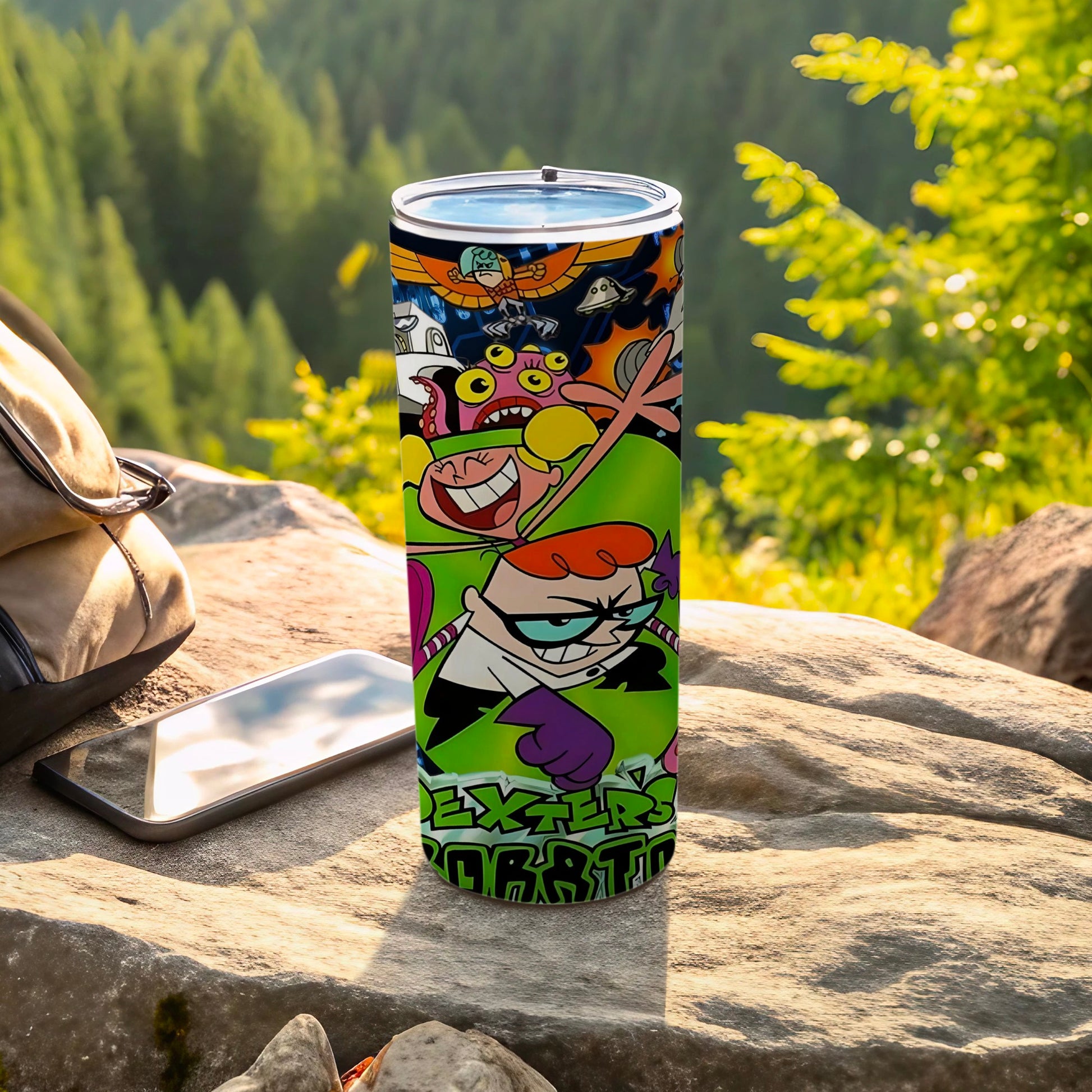 Dexter's Laboratory Cartoon Insulated Tumbler