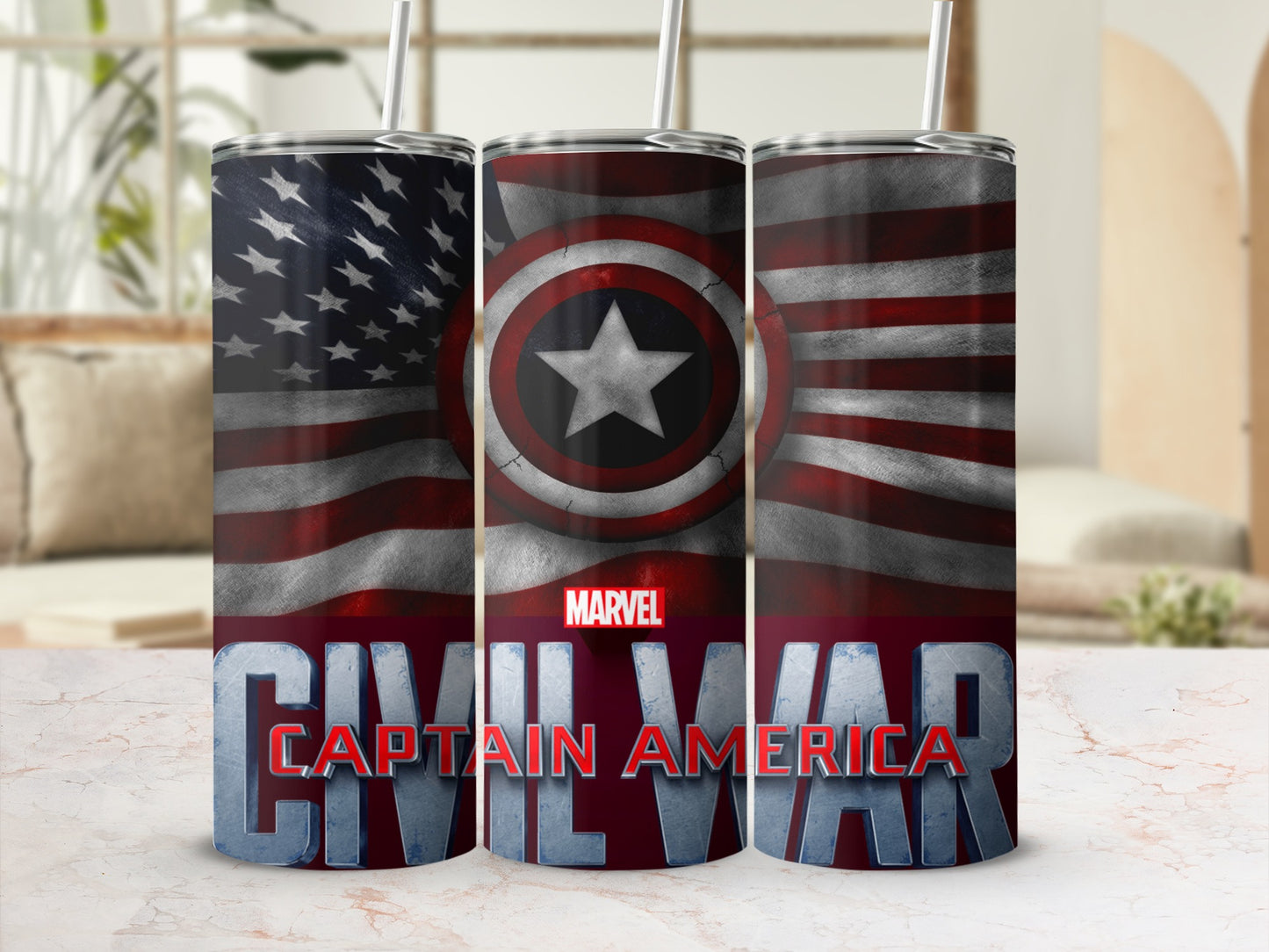 Marvel Captain America Civil War Flag Shield product type