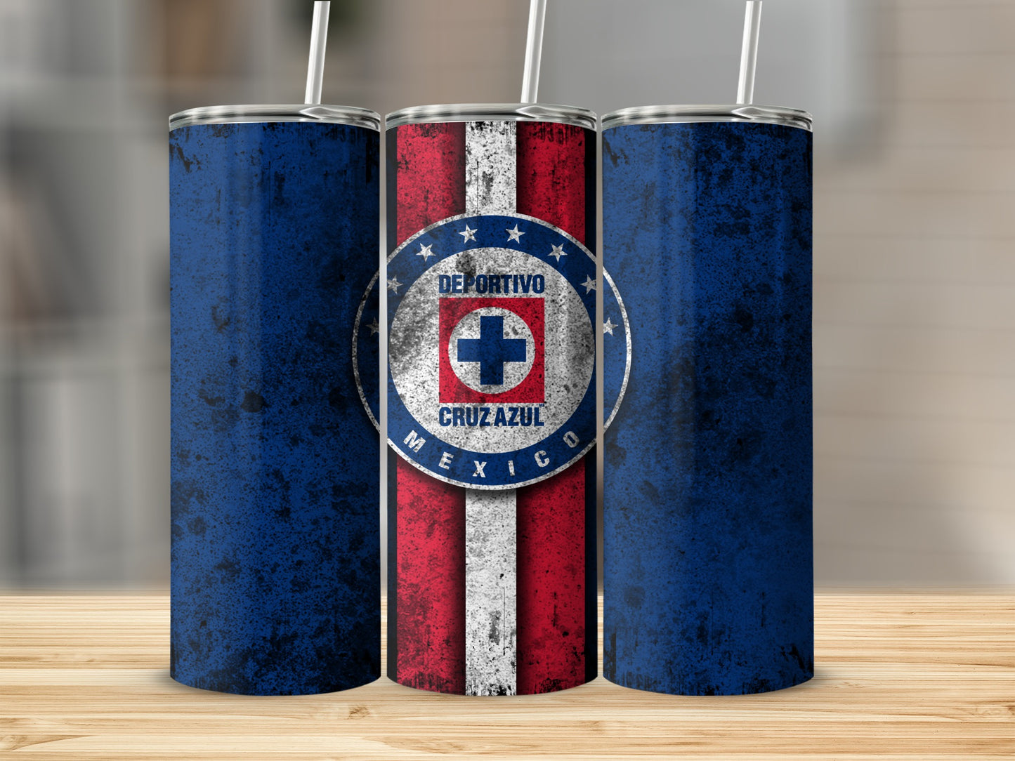 Cruz Azul Mexico Inspired Tumbler for Fans 20 oz Drinkware