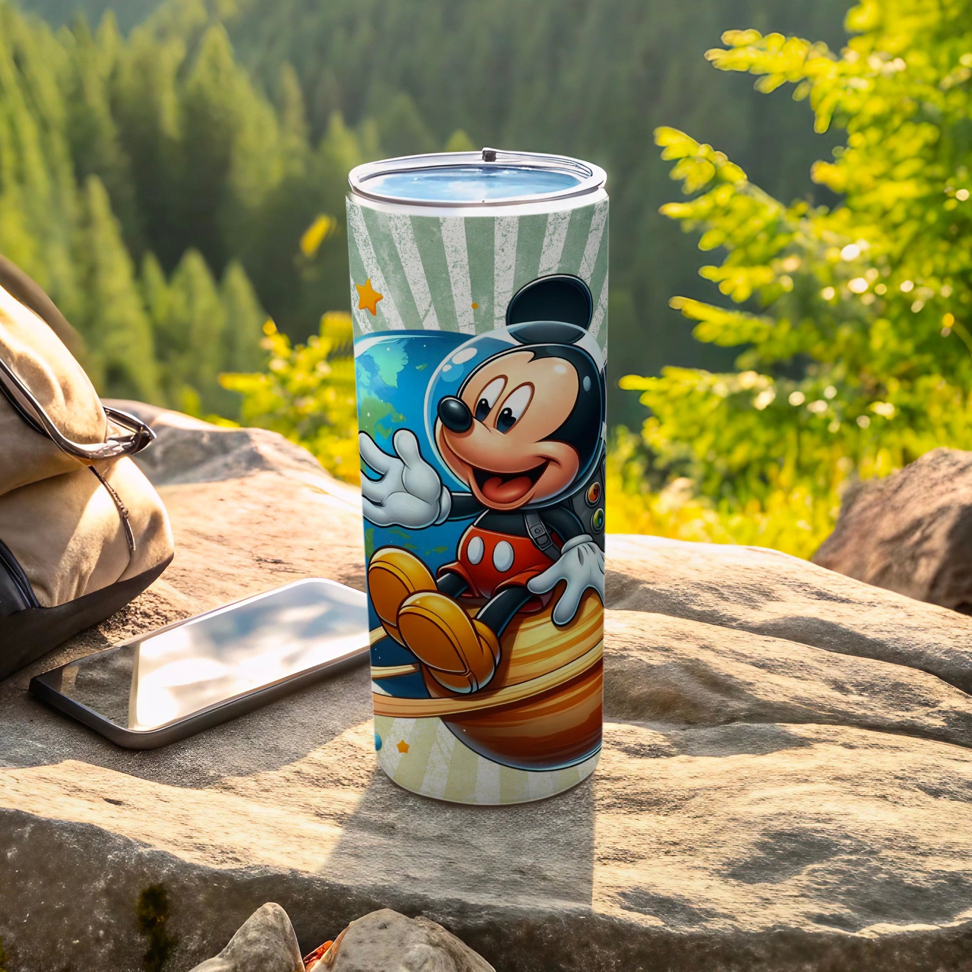 Mickey Mouse Space Adventure Travel Tumbler
