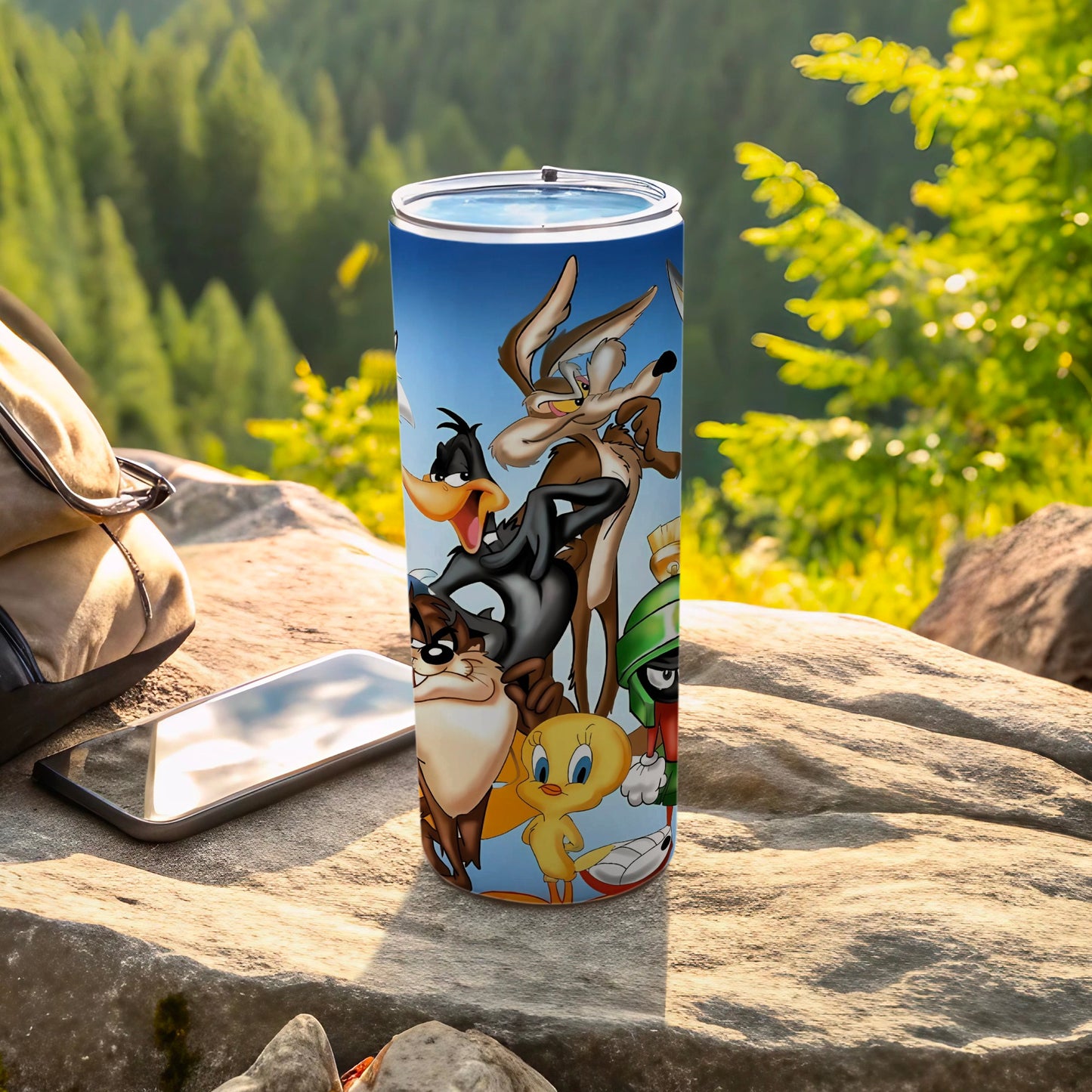 Cartoon Characters Themed Tumbler Cup