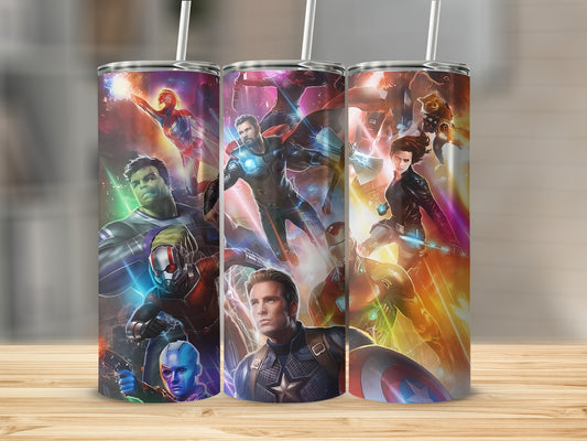 Colorful Avengers Characters Design Tumbler  product type