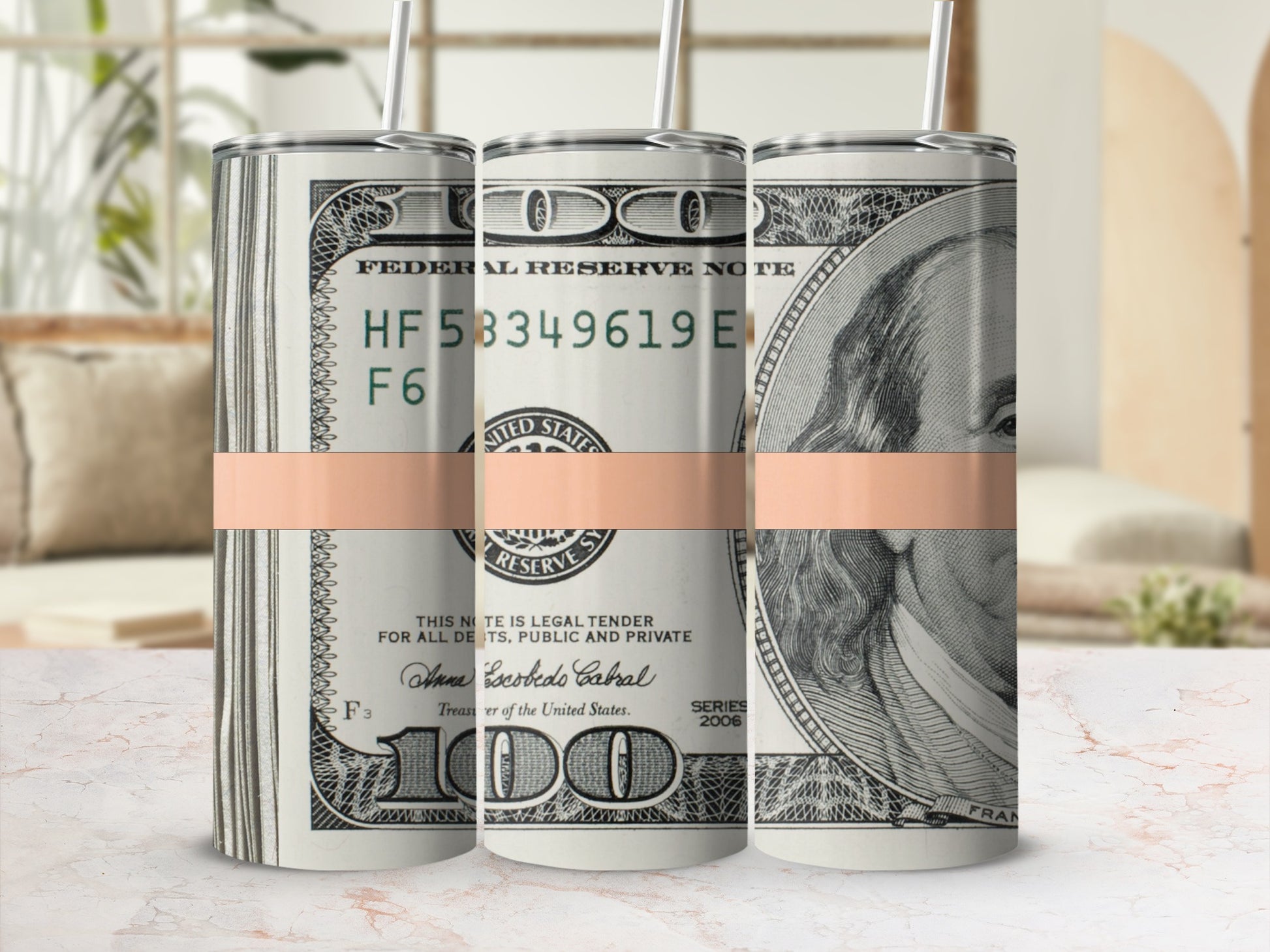 Federal Reserve Note Hundred Dollar Bill Design Tumbler
Tumbler, Skinny Tumbler, Money Design, Dollar Bill, Hundred Dollar, Benjamin Franklin, Wealth Gift, Financial Theme, Cash Print, Currency Art, Novelty Tumbler, Unique Drinkware, Gift Idea, Cool Cup, Ben Franklin, Federal Reserve, One Hundred, Rich Life, Budget Planning, Entrepreneur Gift