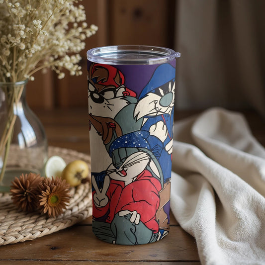 Fun Cartoon Animal Characters Tumbler