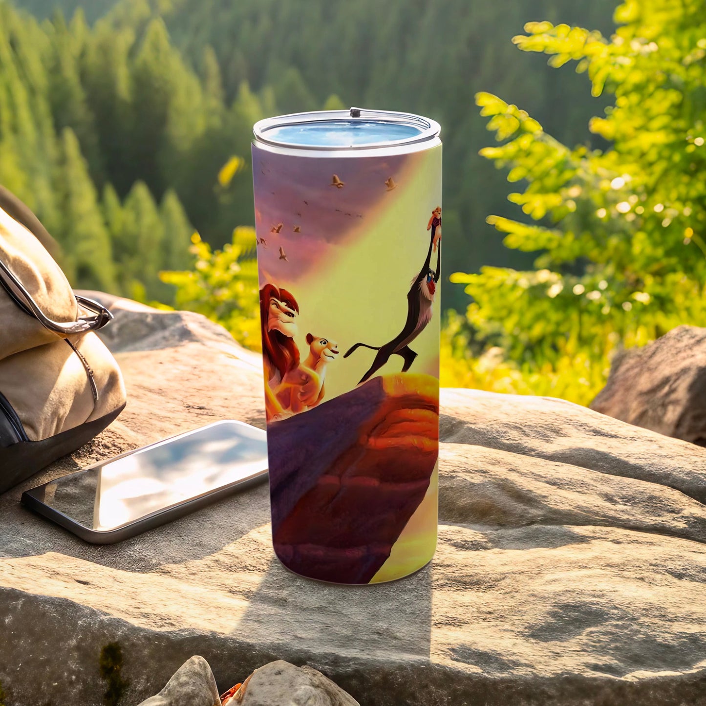 Iconic Scene Stainless Steel Travel Tumbler Cup