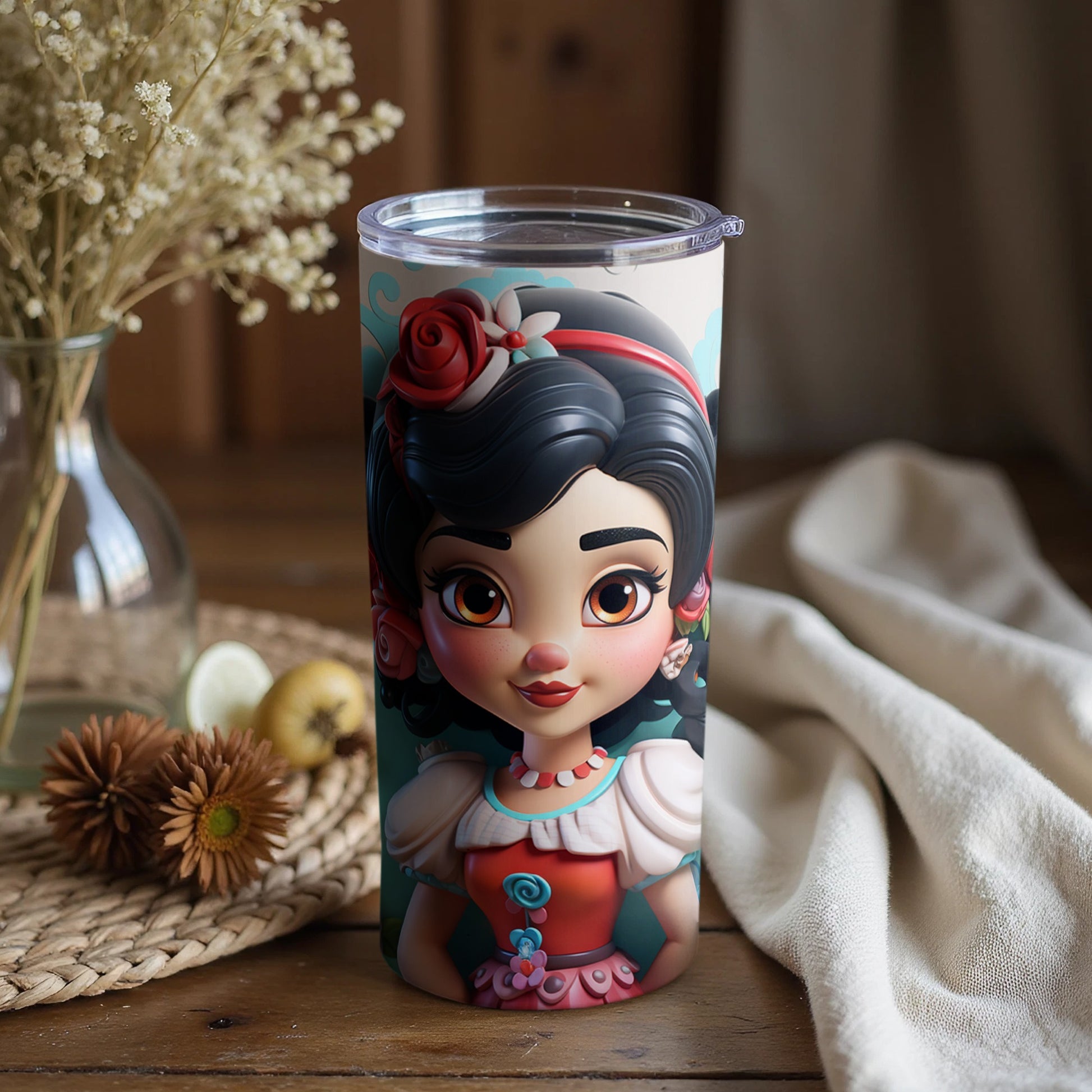 Beautifully Crafted Character Design Tumbler