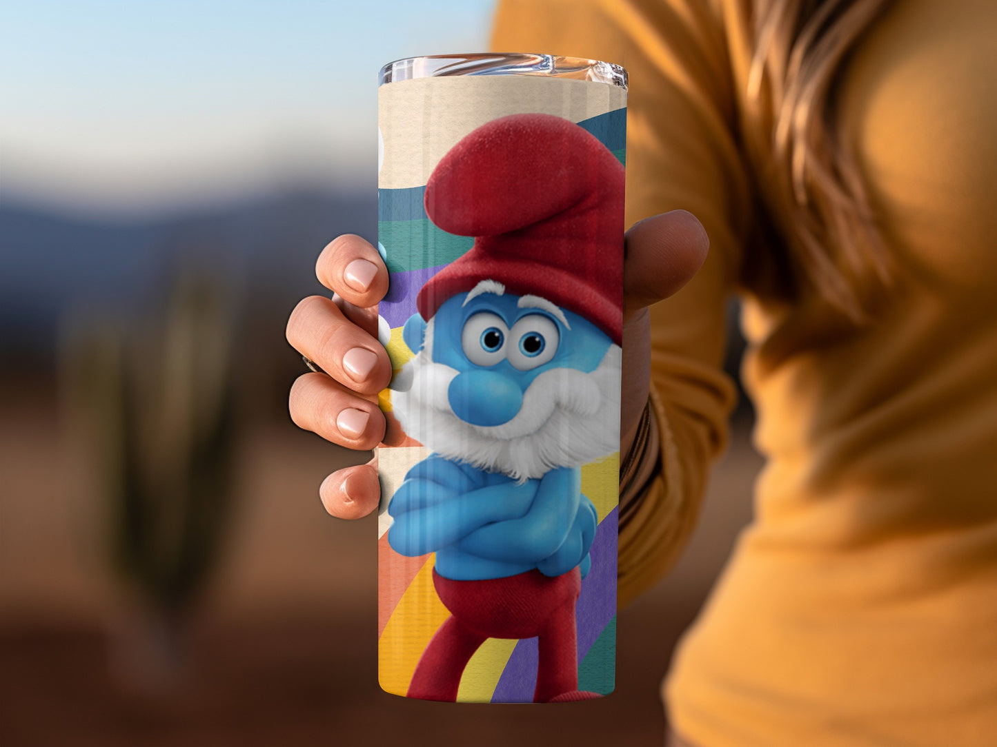 Colorful Cartoon Character Tumbler Cup for Drinks