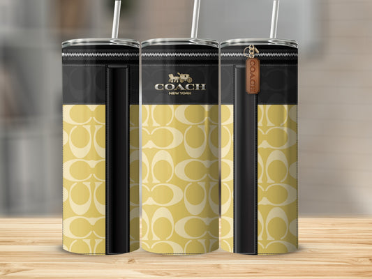 Coach New York Designer Insulated Tumbler Cup